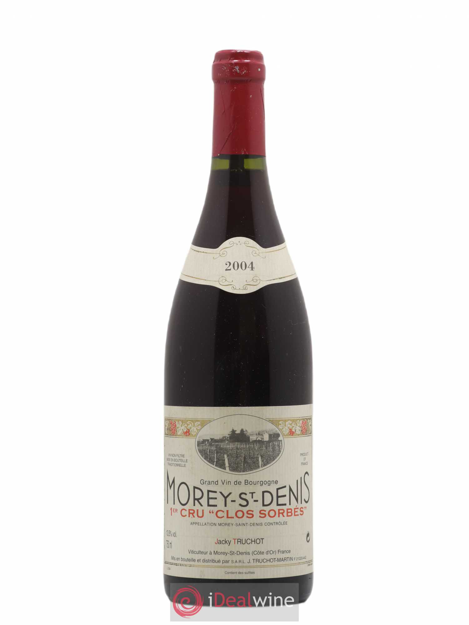 Morey-Saint-Denis 1er Cru Clos Sorbés Jacky Truchot 2004 - Lotto di 1 bottiglia - 0