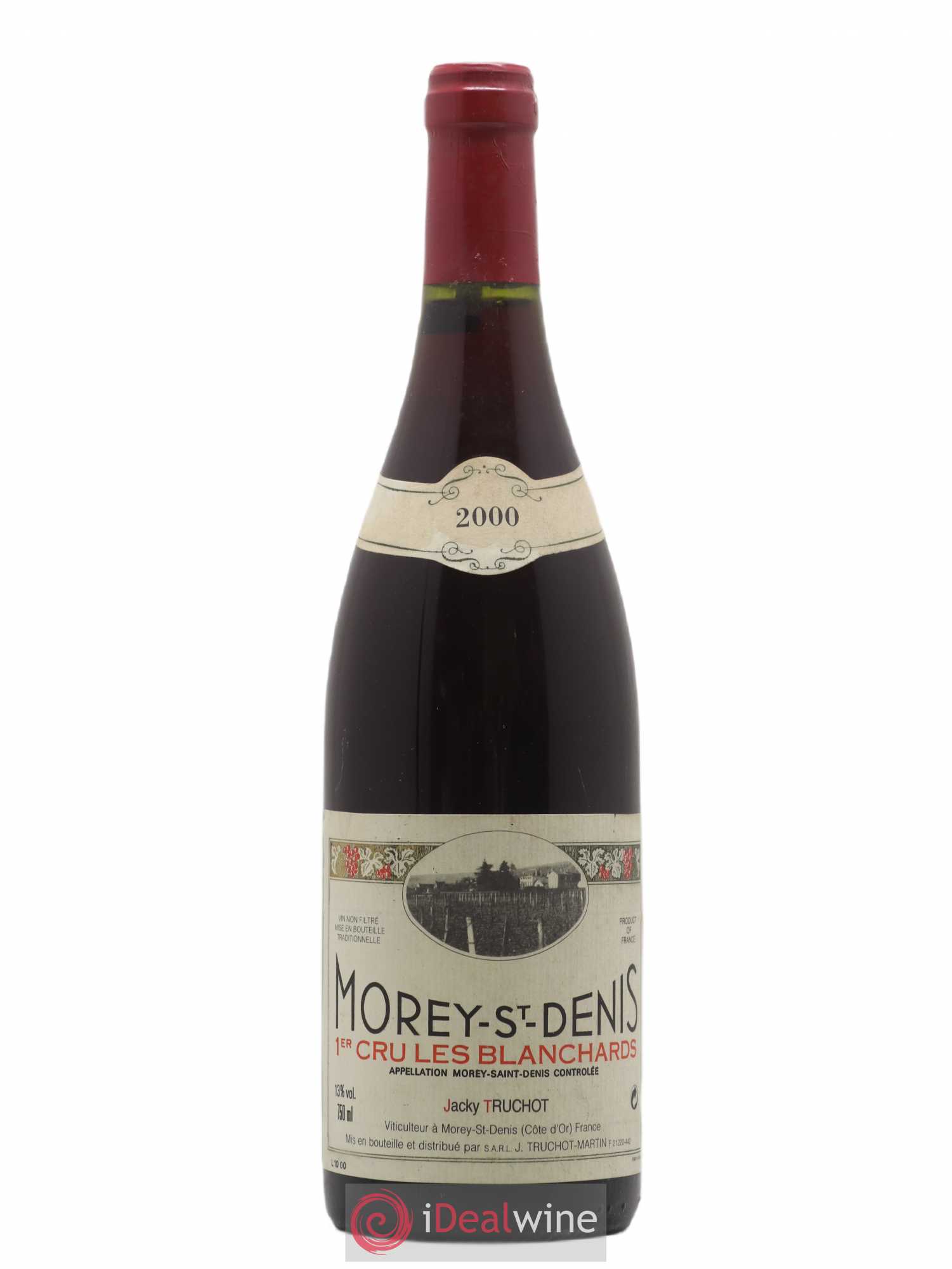 Morey-Saint-Denis 1er Cru Les Blanchards Jacky Truchot 2000 - Lot de 1 bouteille - 0