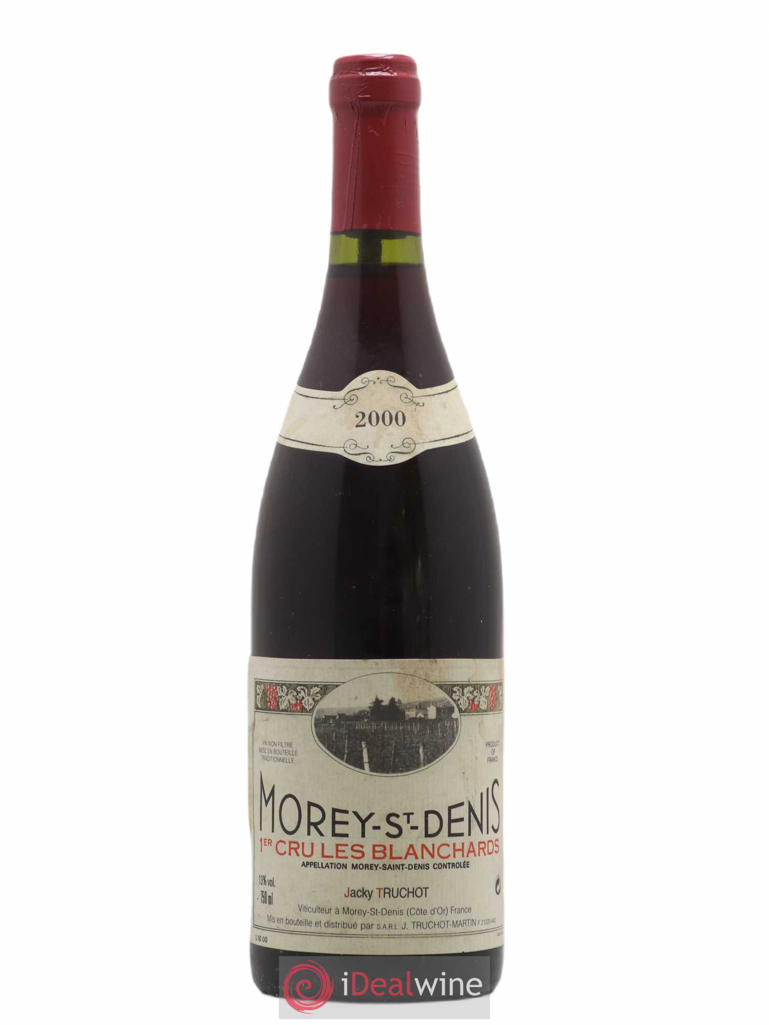 Morey-Saint-Denis 1er Cru Les Blanchards Jacky Truchot 2000 - Lot de 1 bouteille - 0