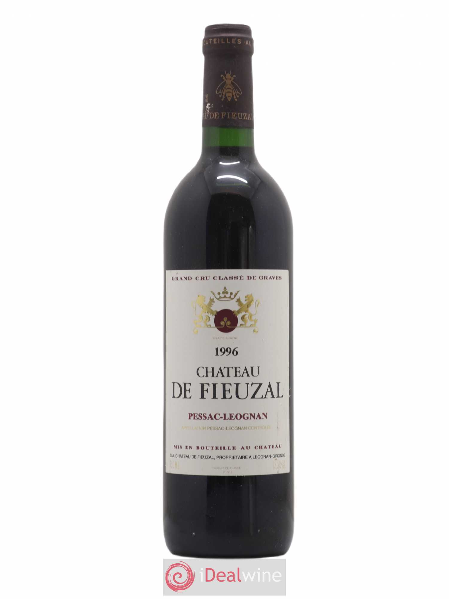Château de Fieuzal Cru Classé de Graves (sans prix de réserve) 1996 - Lot de 1 bouteille - 0