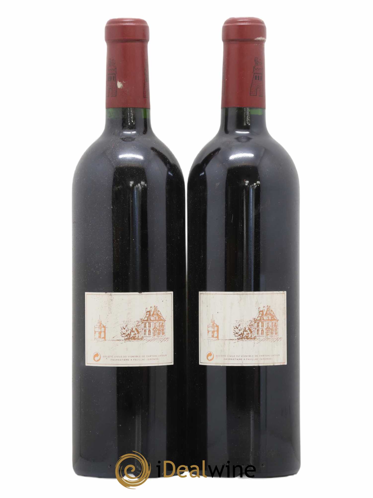 Château Latour 1er Grand Cru Classé 1999 - Lot de 2 bouteilles - 1