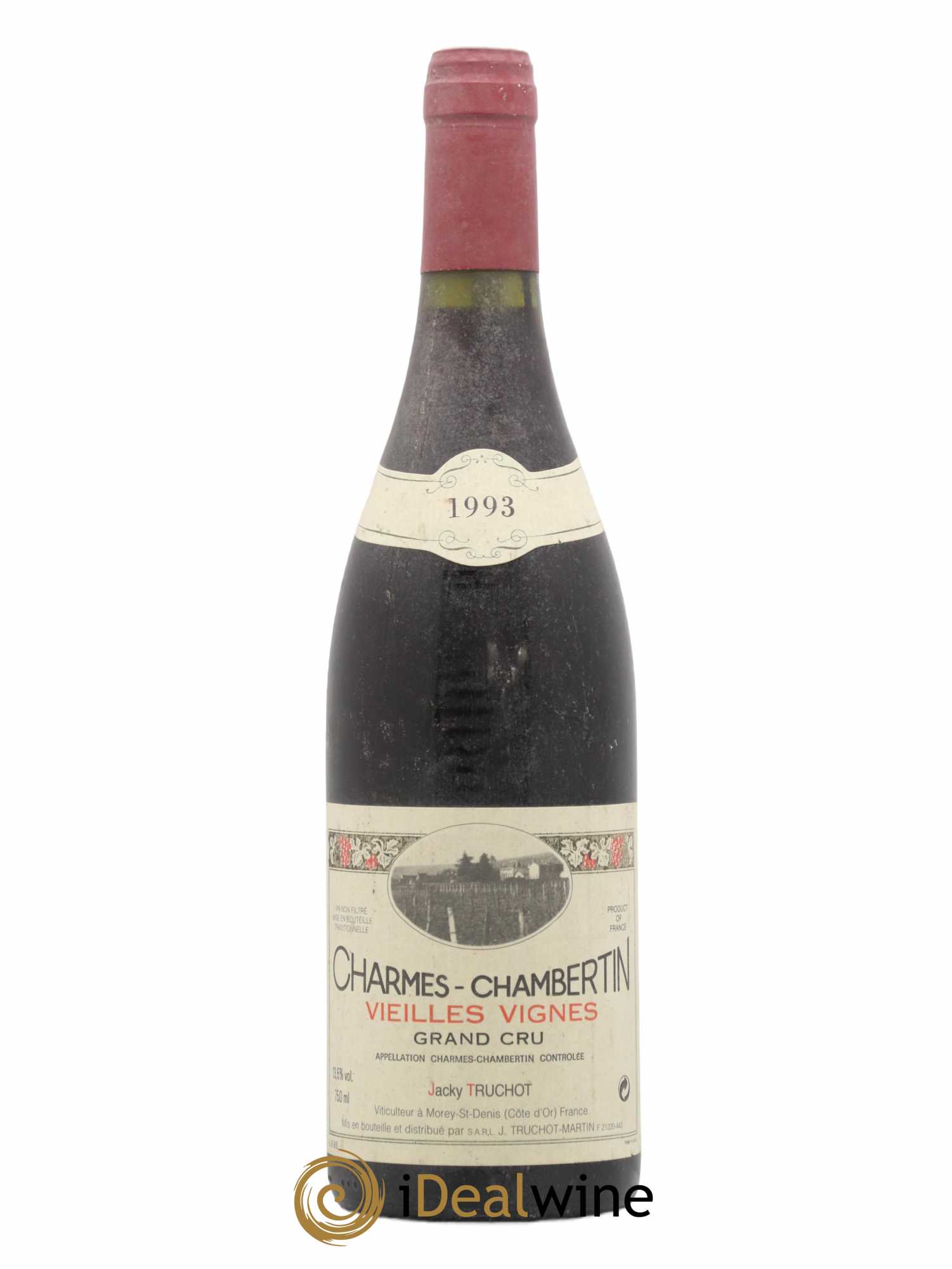 Charmes-Chambertin Grand Cru Vieilles Vignes Jacky Truchot 1993 - Lot de 1 bouteille - 0