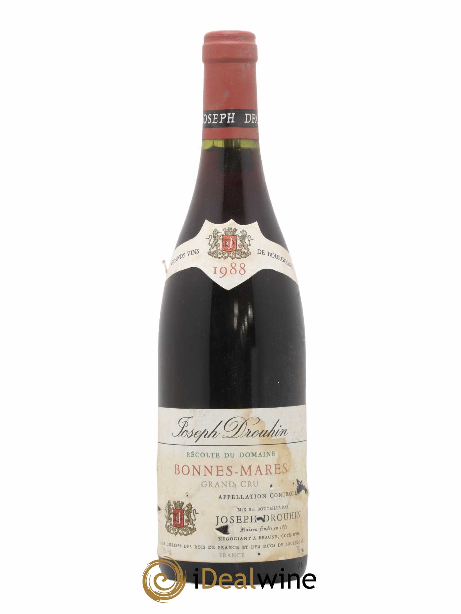 Bonnes-Mares Grand Cru Joseph Drouhin 1988 - Lot de 1 bouteille - 0