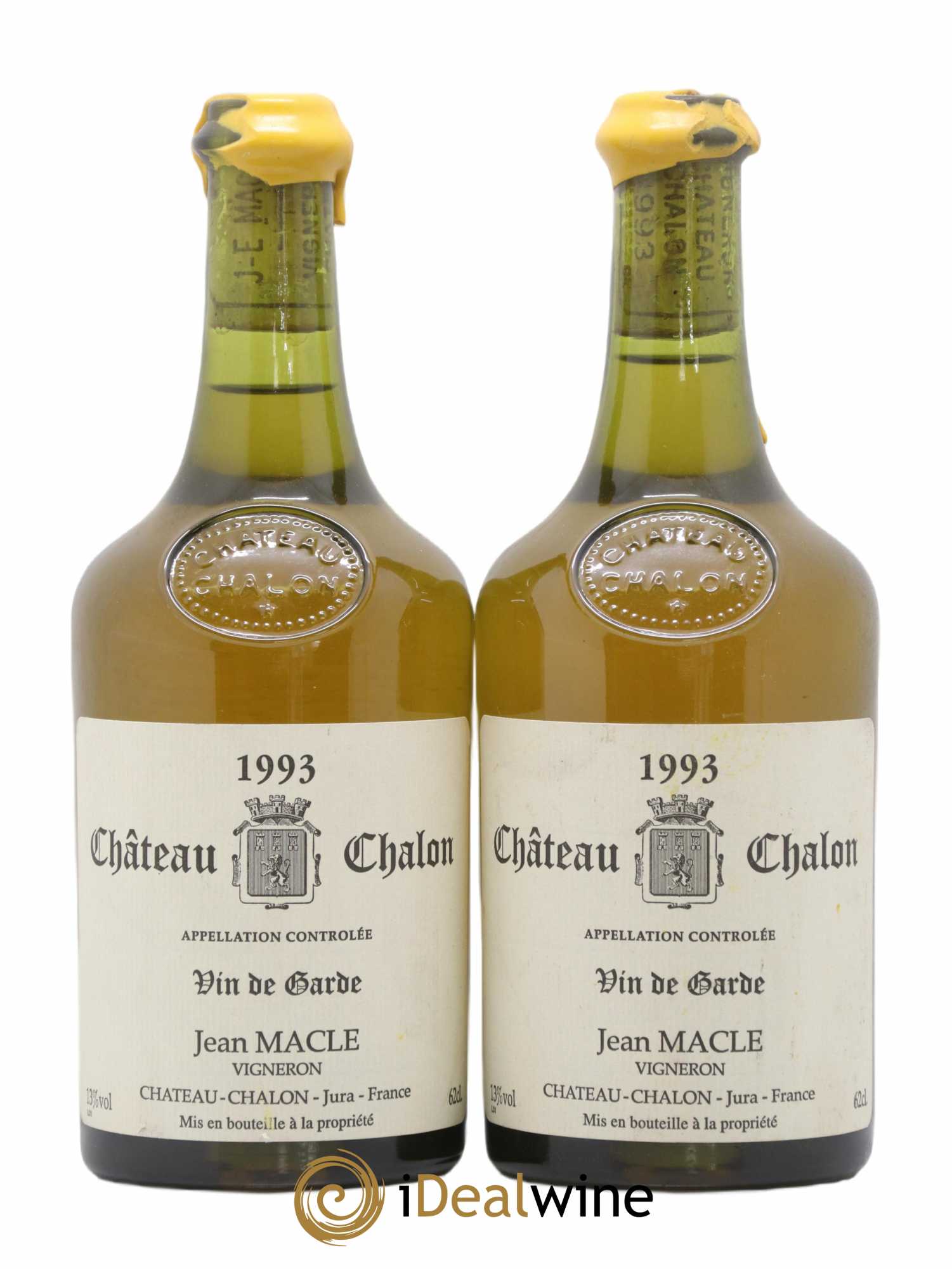 Château-Chalon Jean Macle 1993 - Lot de 2 bouteilles - 0