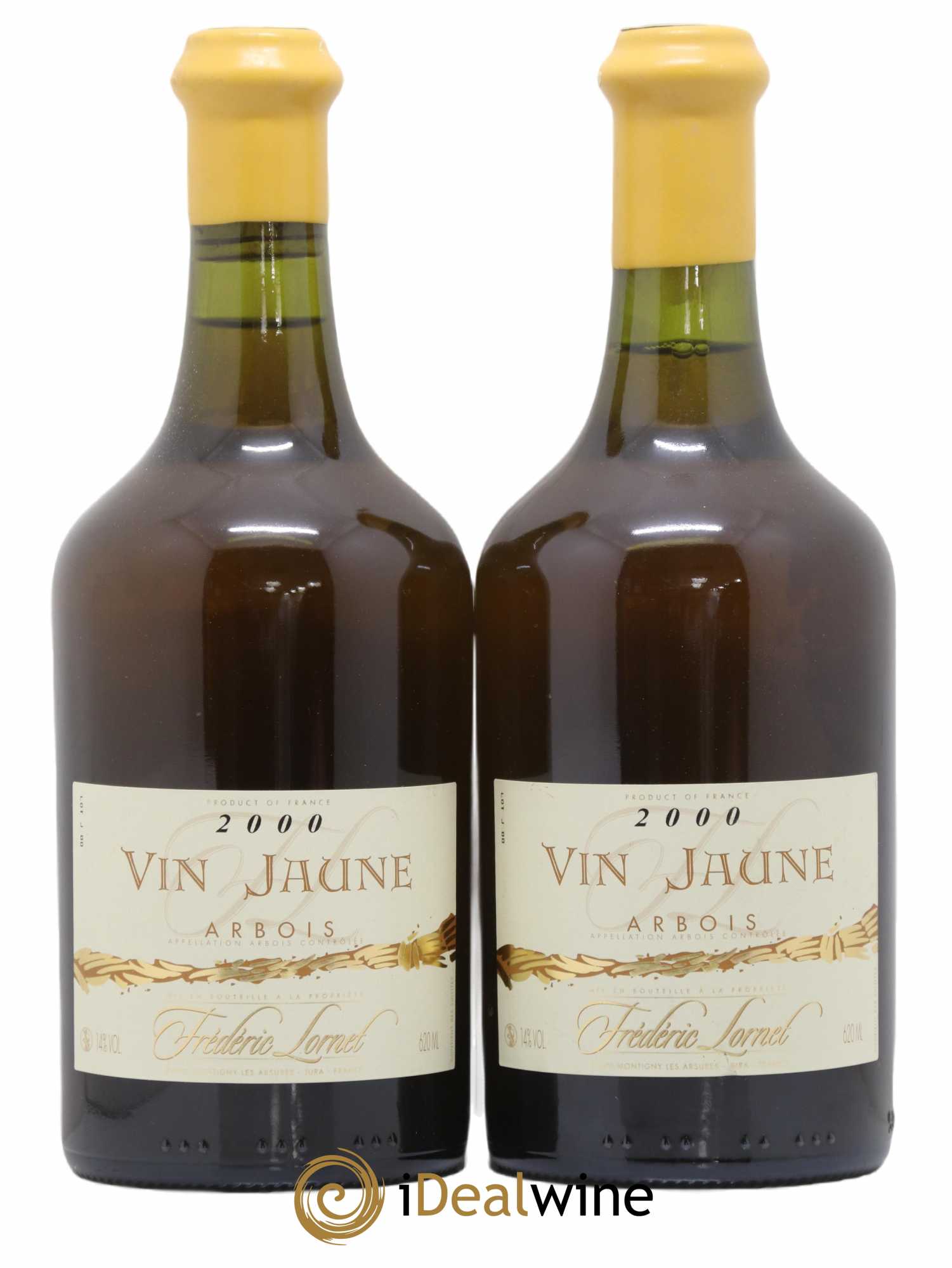 Arbois Vin Jaune Lornet 2000 - Posten von 2 Flaschen - 0