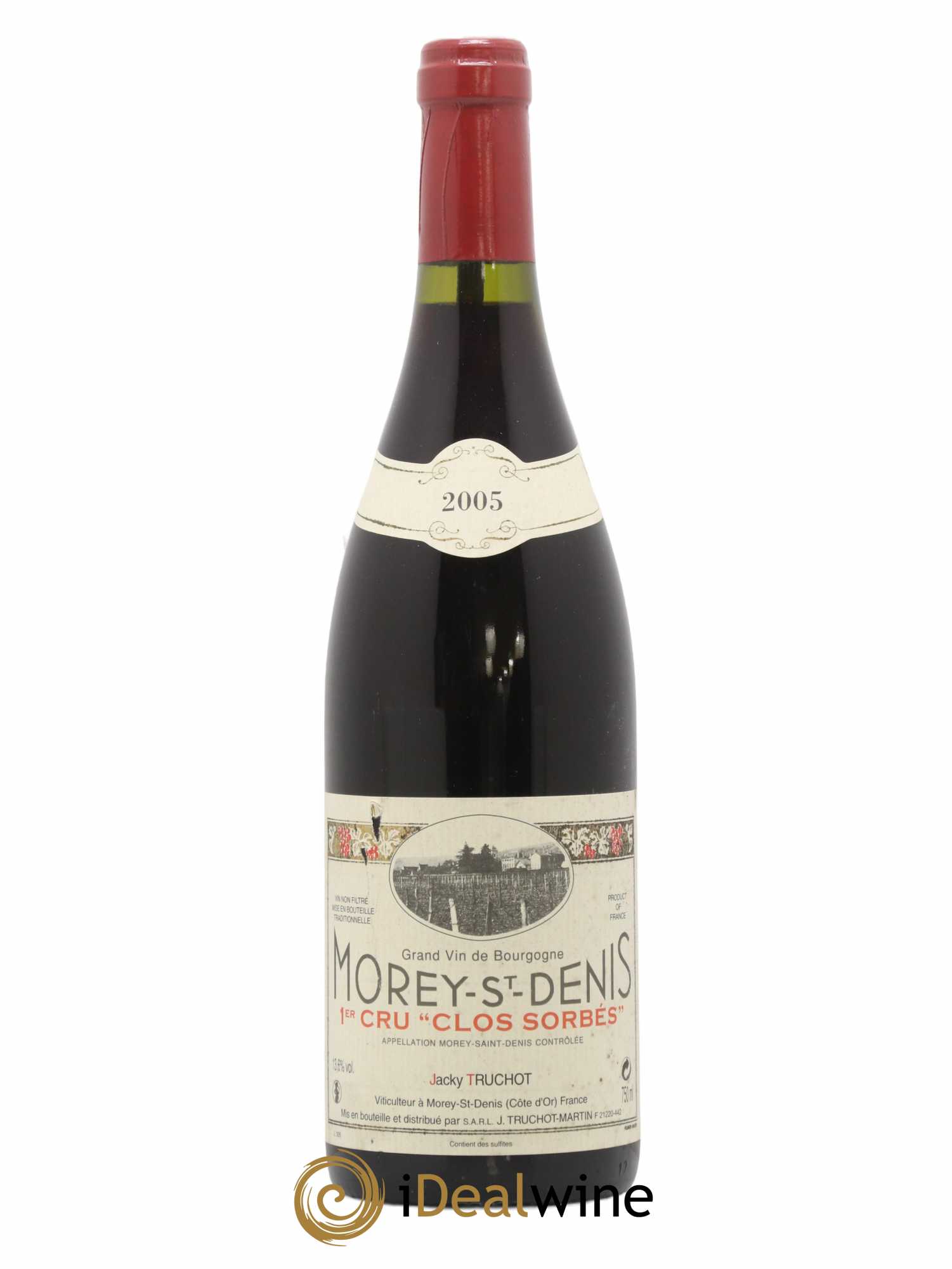 Morey-Saint-Denis 1er Cru Clos Sorbés Jacky Truchot 2005 - Lot de 1 bouteille - 0