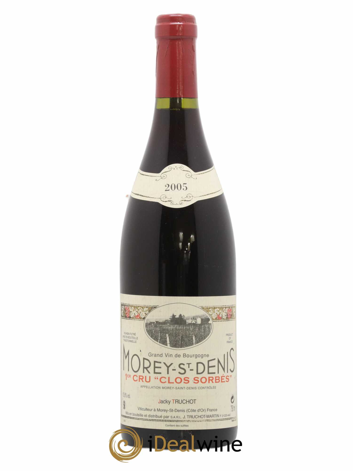 Morey-Saint-Denis 1er Cru Clos Sorbés Jacky Truchot 2005 - Lot de 1 bouteille - 0