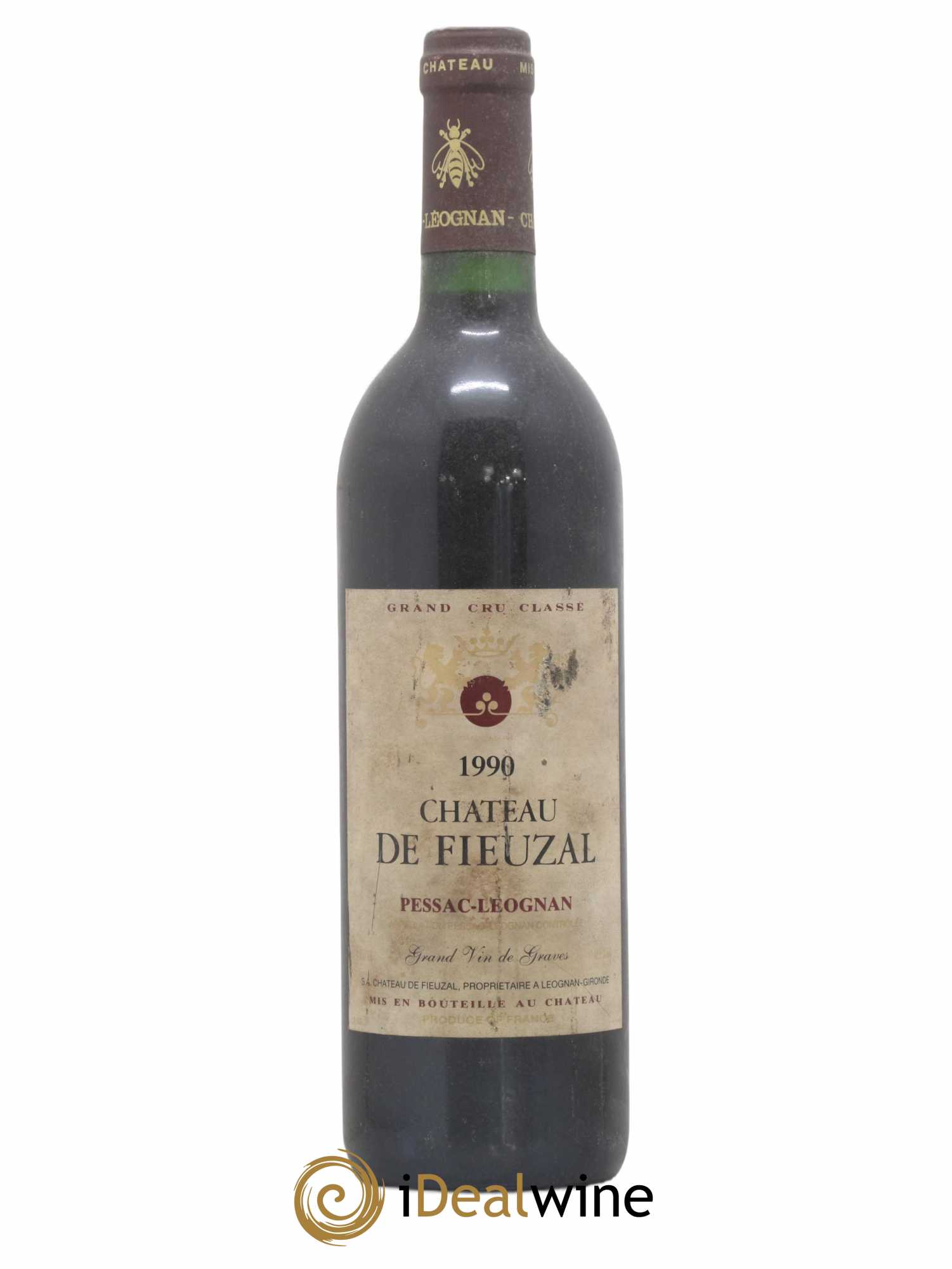 Château de Fieuzal Cru Classé de Graves 1990 - Lot de 1 bouteille - 0