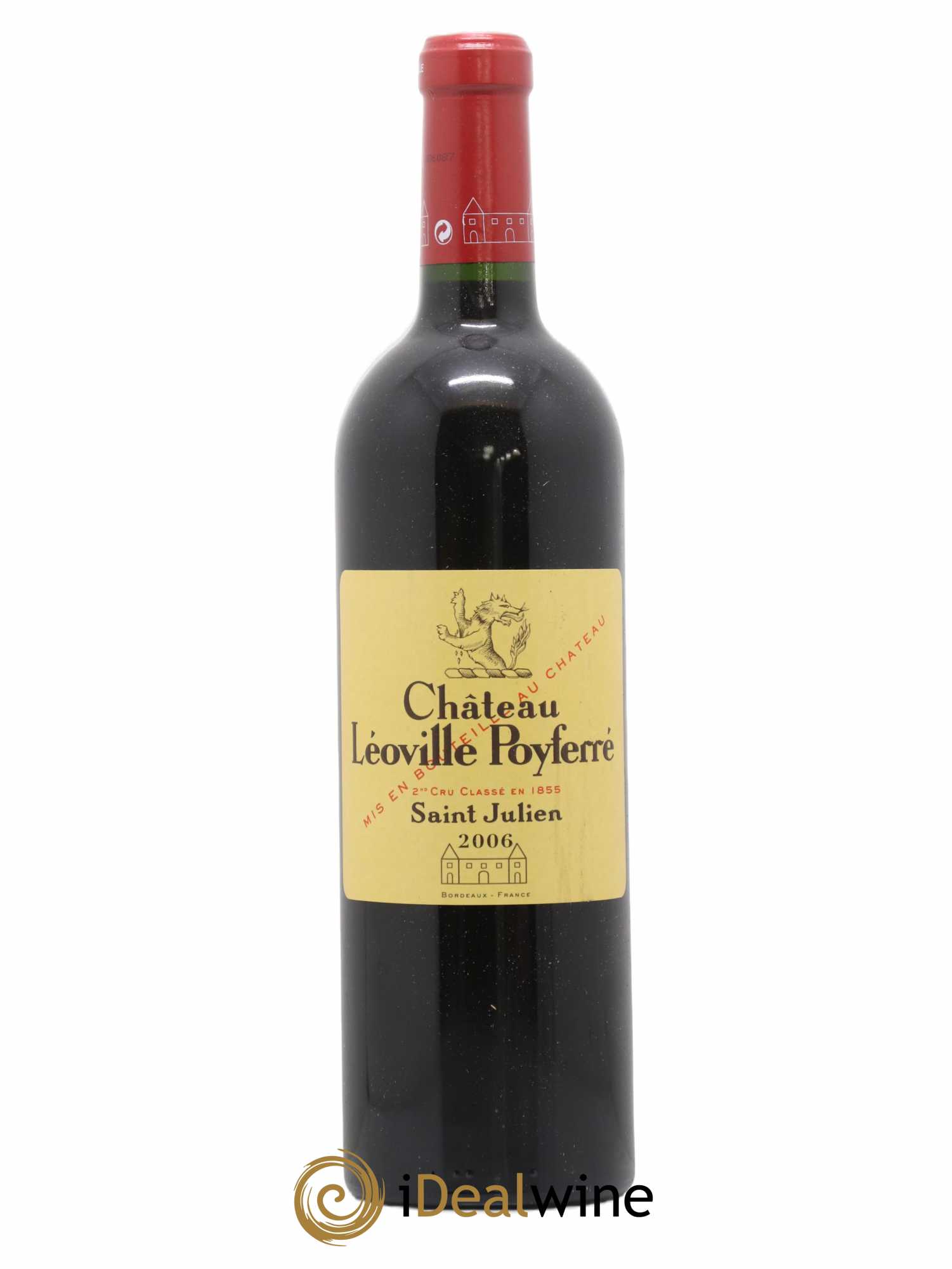 Château Léoville Poyferré 2ème Grand Cru Classé 2006 - Lot de 1 bouteille - 0