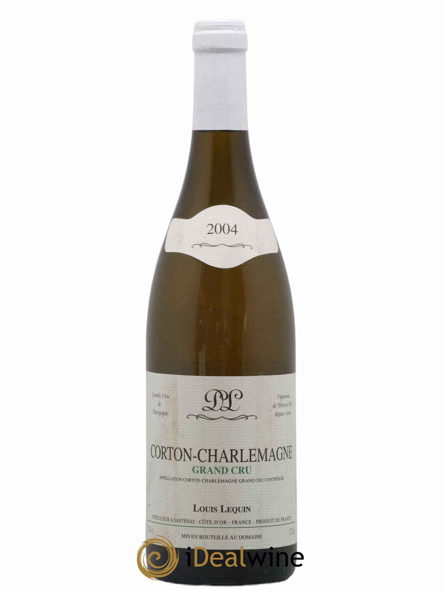 Corton-Charlemagne Grand Cru Lequin 2004 - Lot de 1 bouteille - 0