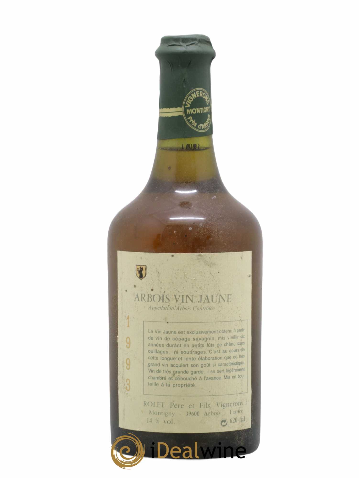 Arbois Vin Jaune Domaine Rolet 1993 - Lot de 1 bouteille - 0