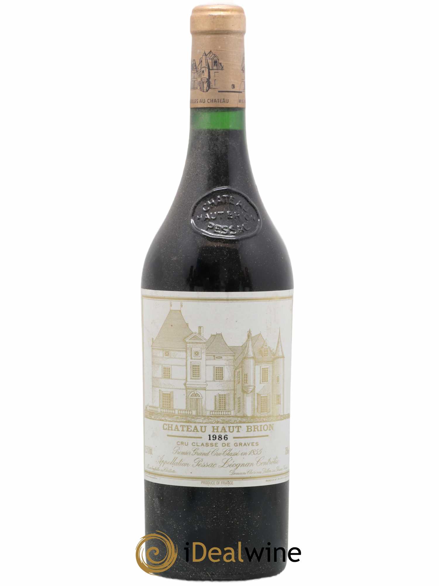 Château Haut Brion 1er Grand Cru Classé 1986 - Lot de 1 bouteille - 0