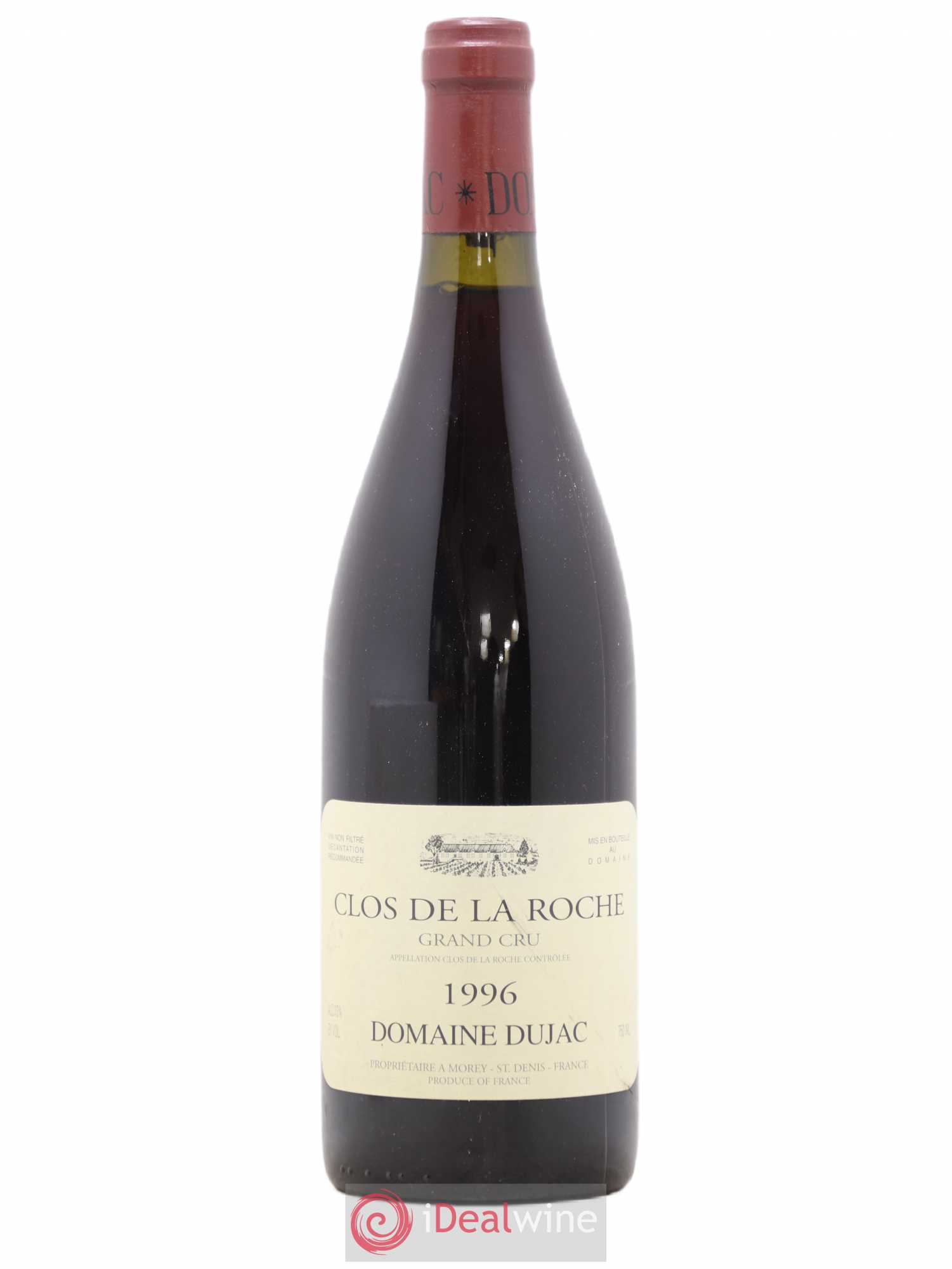 Clos de la Roche Grand Cru Dujac (Domaine) 1996 - Lot de 1 bouteille - 0