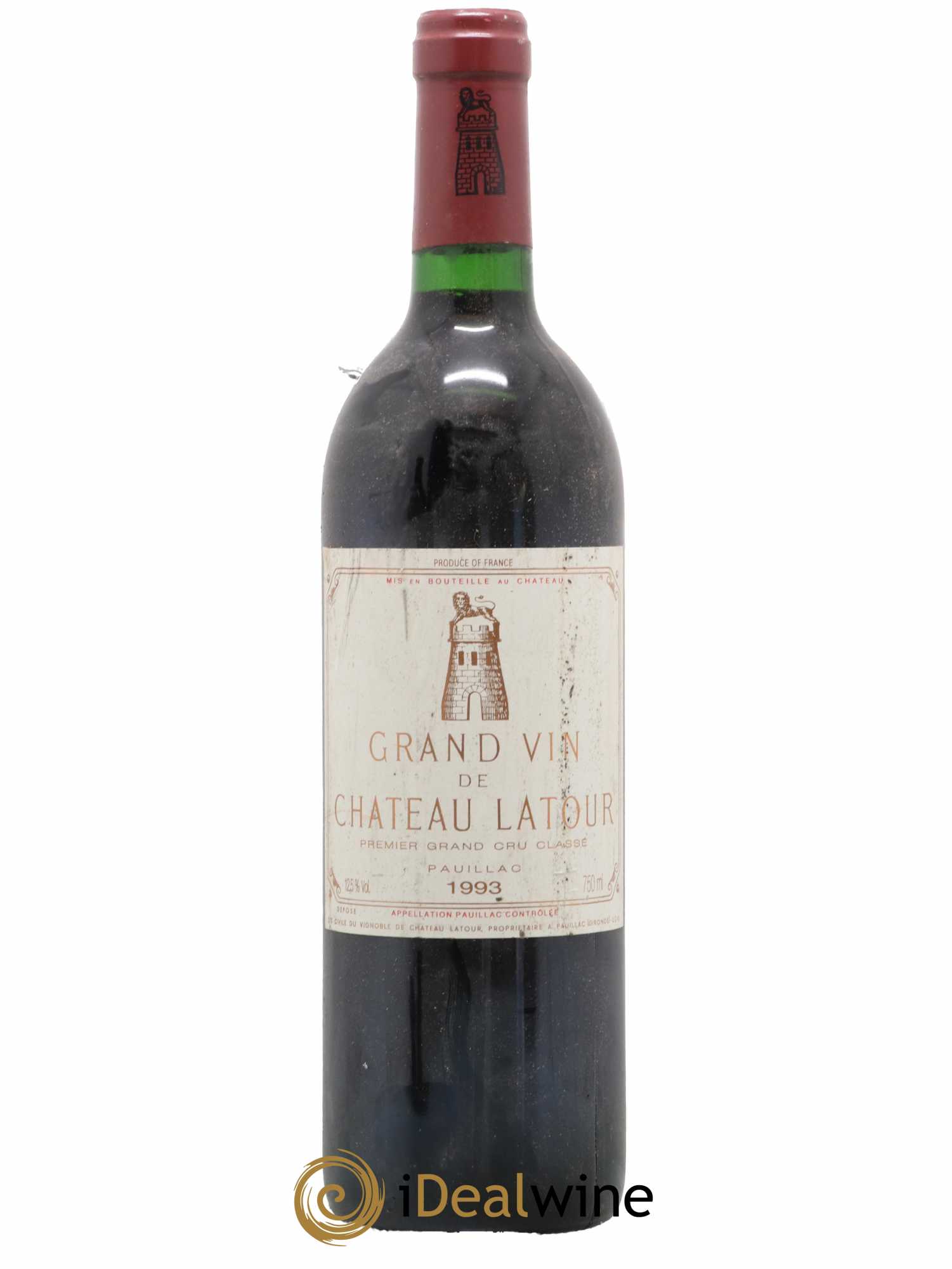 Château Latour 1er Grand Cru Classé 1993 - Lot of 1 bottle - 0