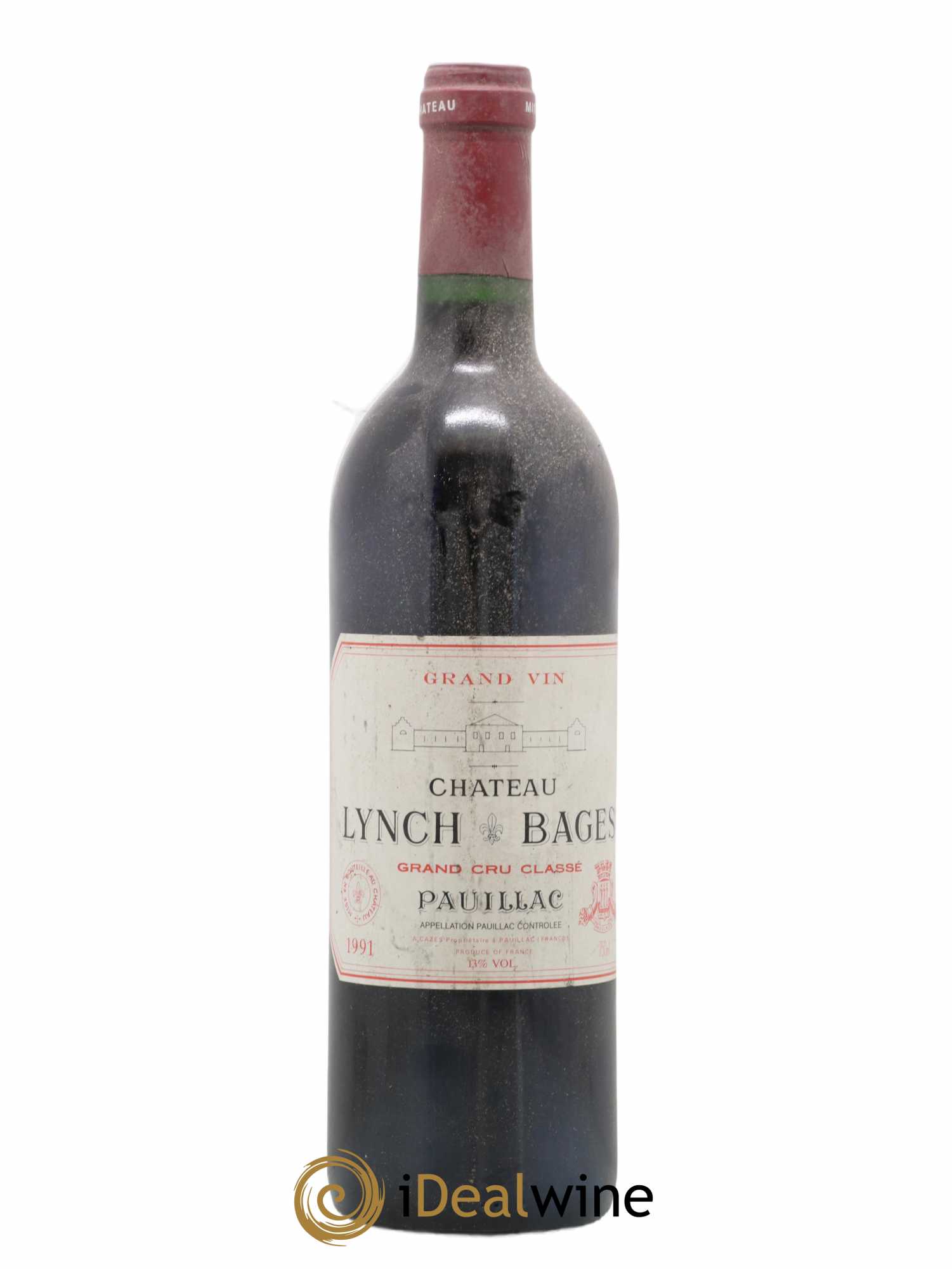 Château Lynch Bages 5ème Grand Cru Classé 1991 - Lot de 1 bouteille - 0