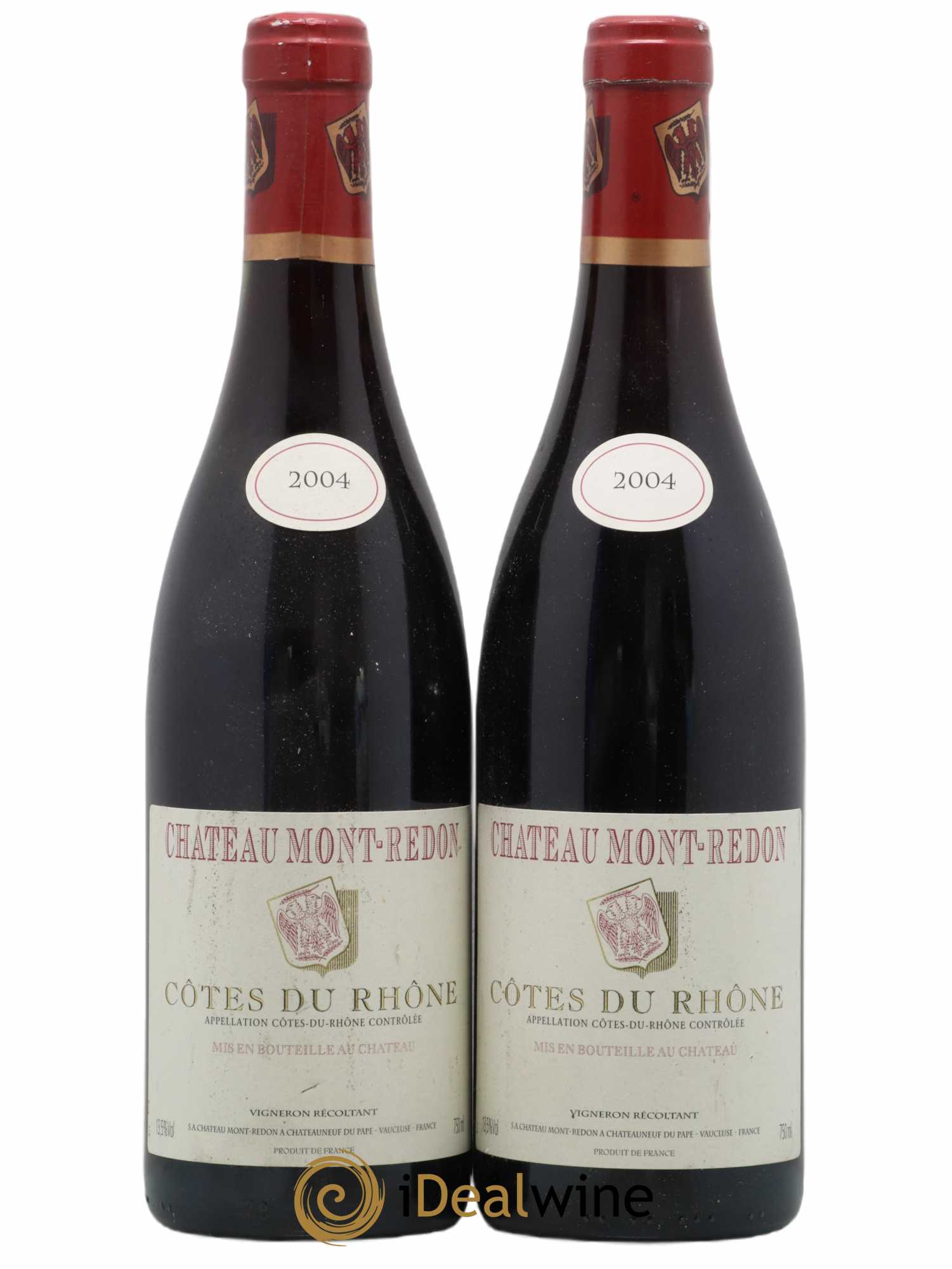 Côtes-du-Rhône Mont Redon 2004 - Lot de 2 bouteilles - 0