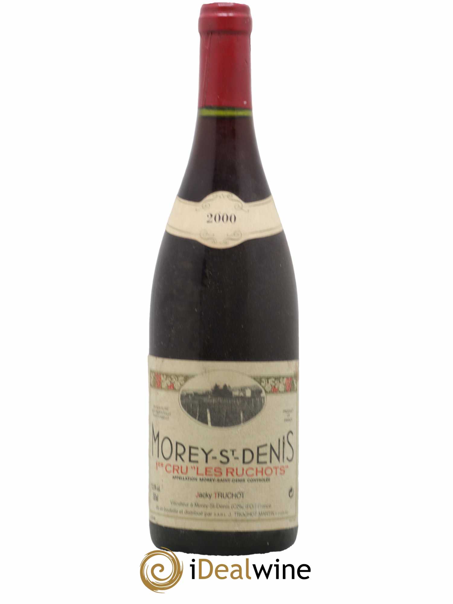 Morey-Saint-Denis 1er Cru Les Ruchots Jacky Truchot 2000 - Lot de 1 bouteille - 0