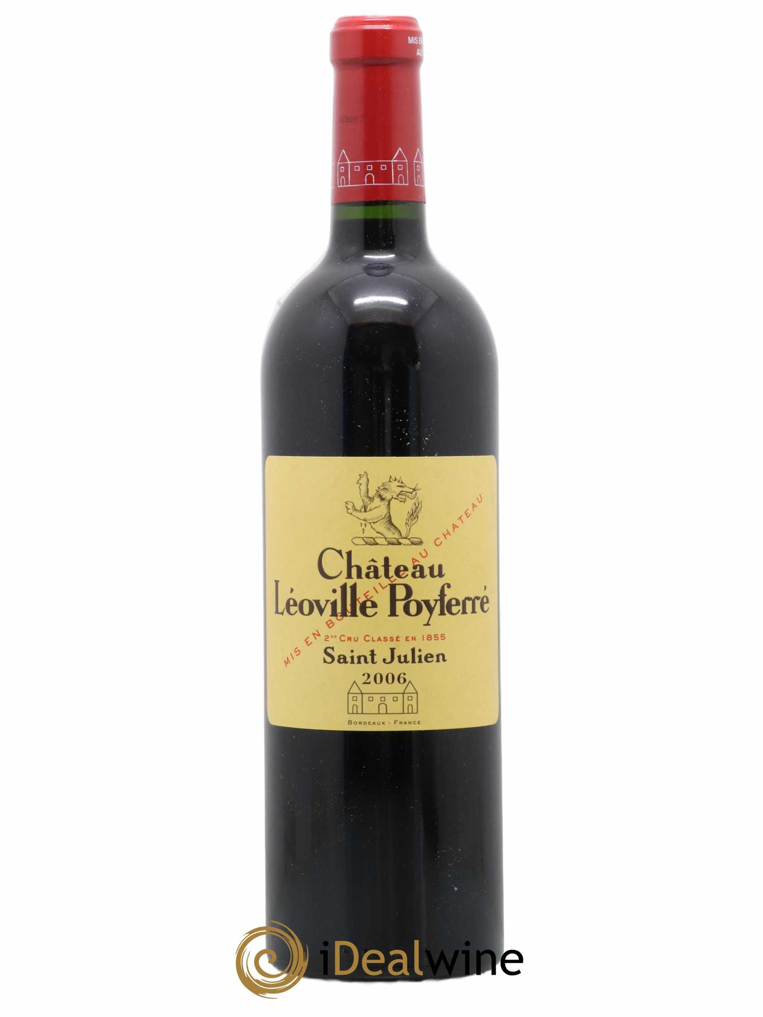 Château Léoville Poyferré 2ème Grand Cru Classé 2006 - Lot de 1 bouteille - 0