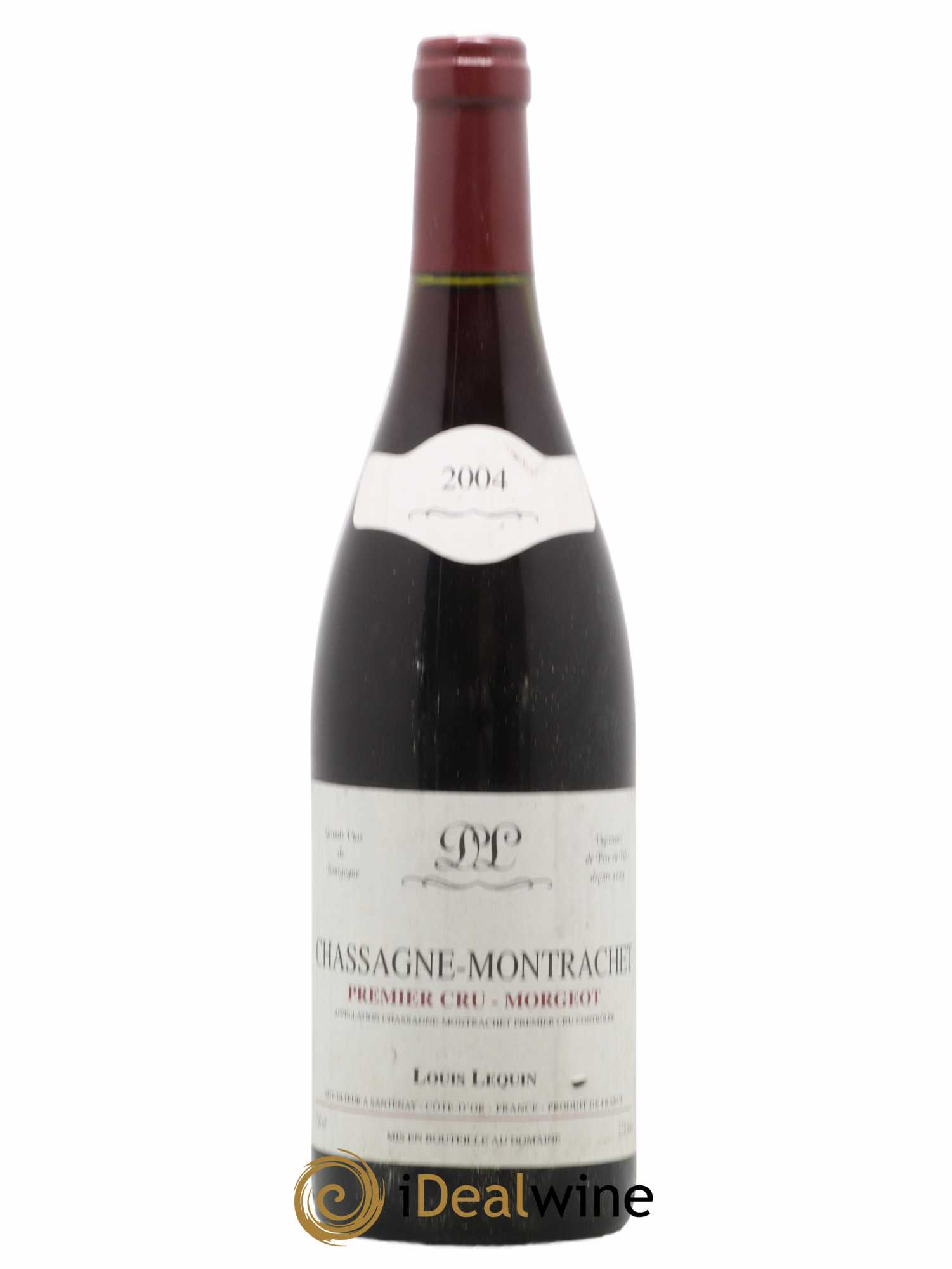 Chassagne-Montrachet 1er Cru Morgeot Lequin 2004 - Lot de 1 bouteille - 0