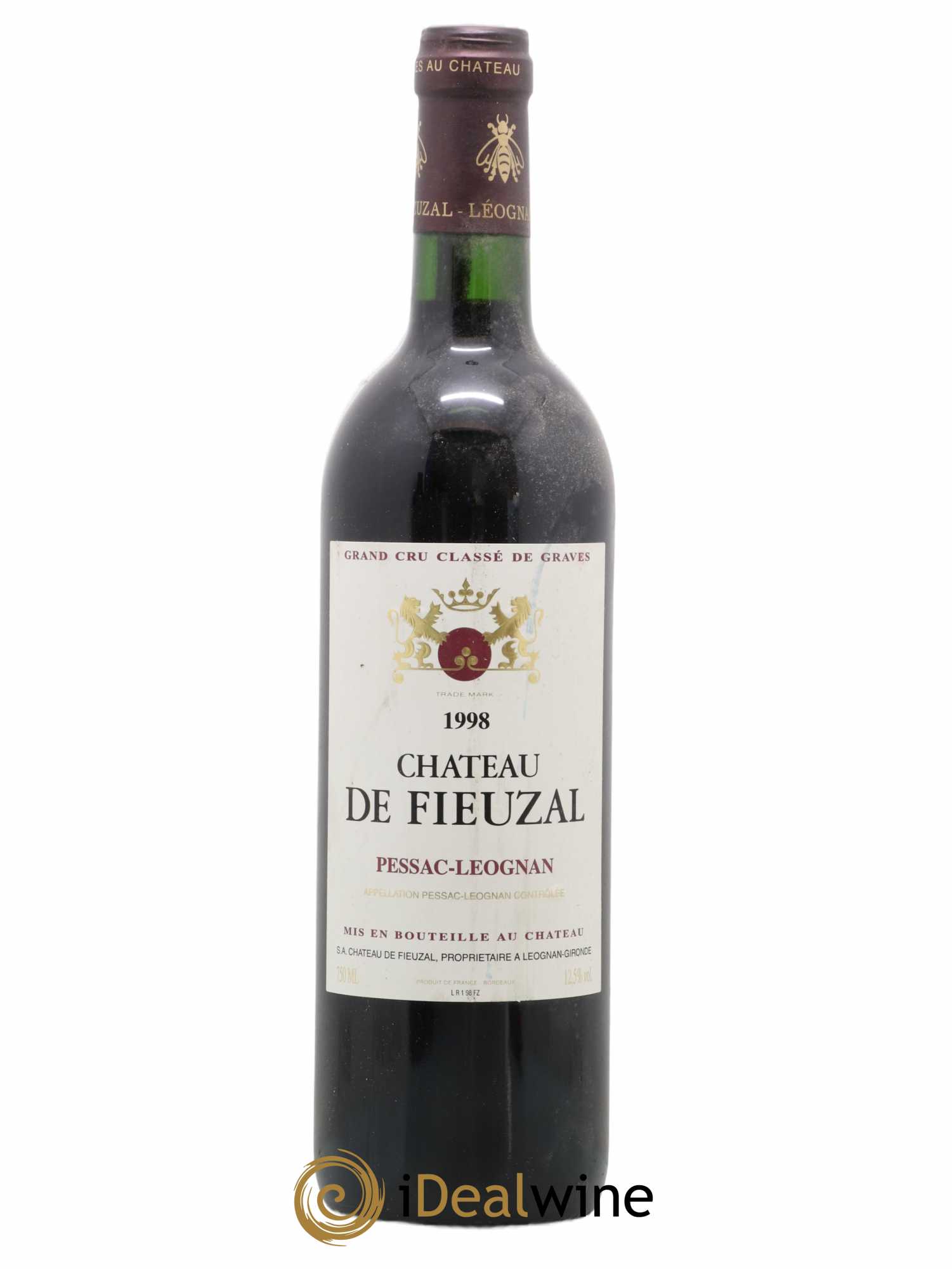 Château de Fieuzal Cru Classé de Graves 1998 - Lot de 1 bouteille - 0
