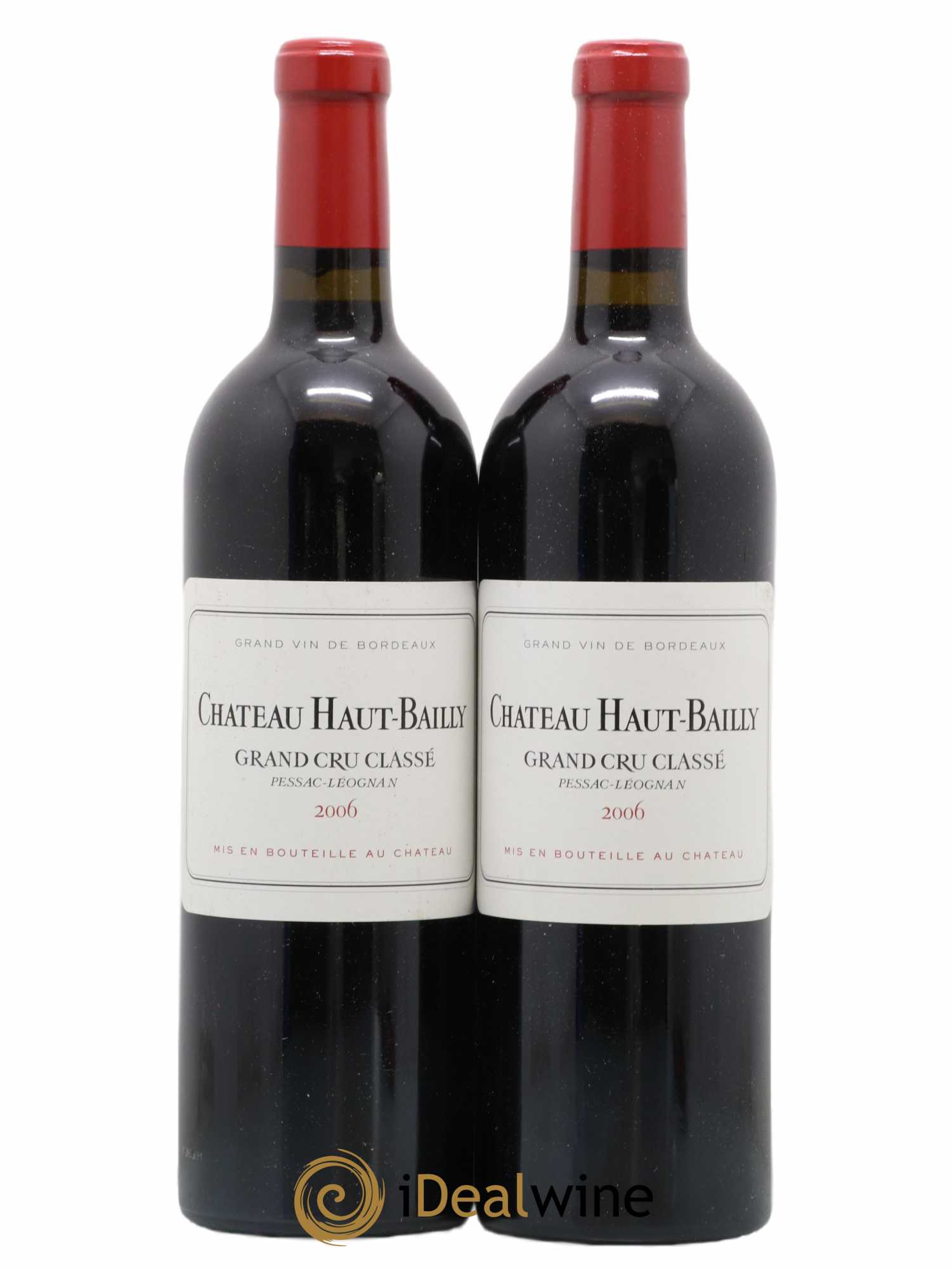 Château Haut-Bailly Cru Classé de Graves 2006 - Lot de 2 bouteilles - 0