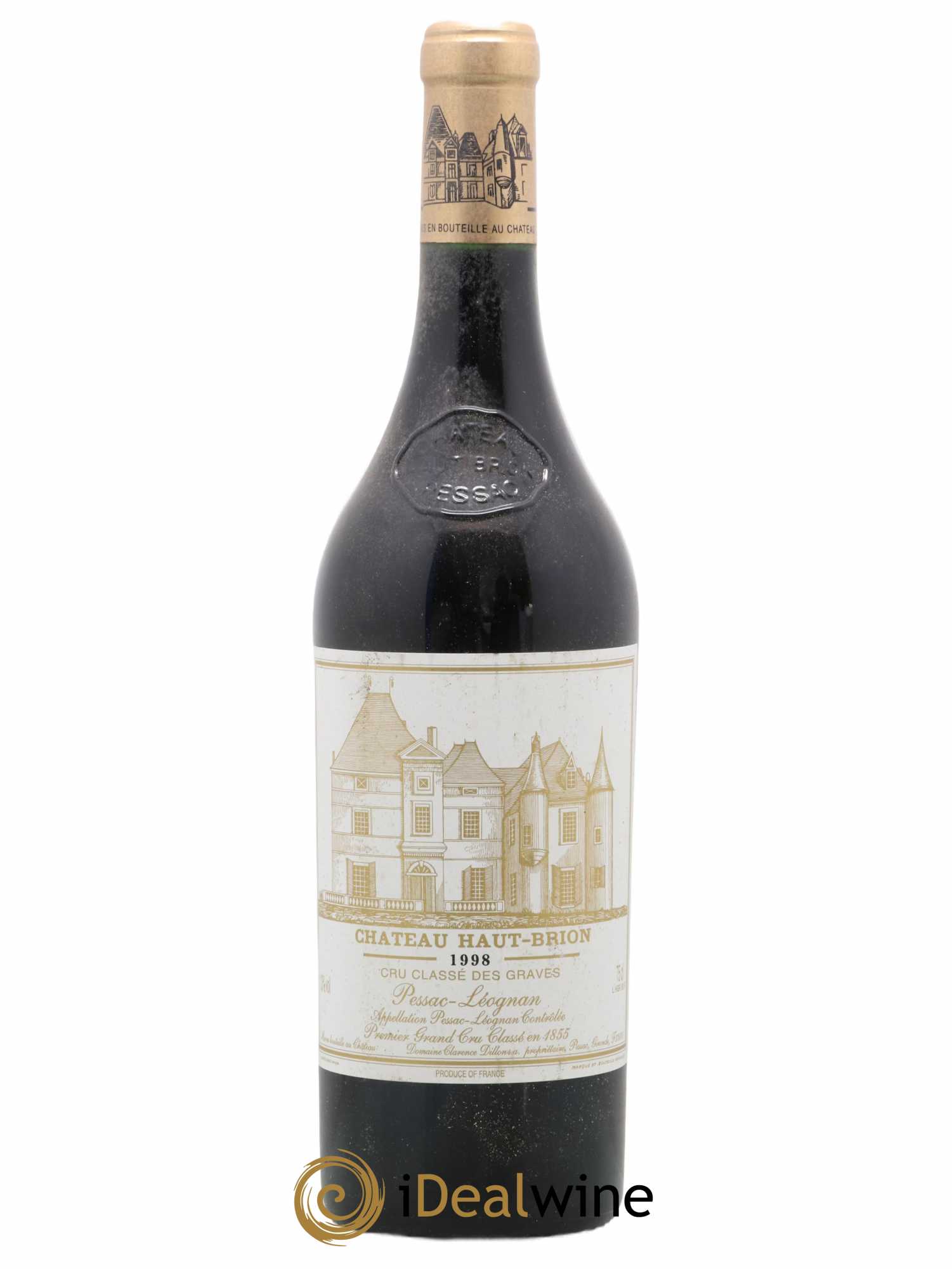 Château Haut Brion 1er Grand Cru Classé 1998 - Lot de 1 bouteille - 0