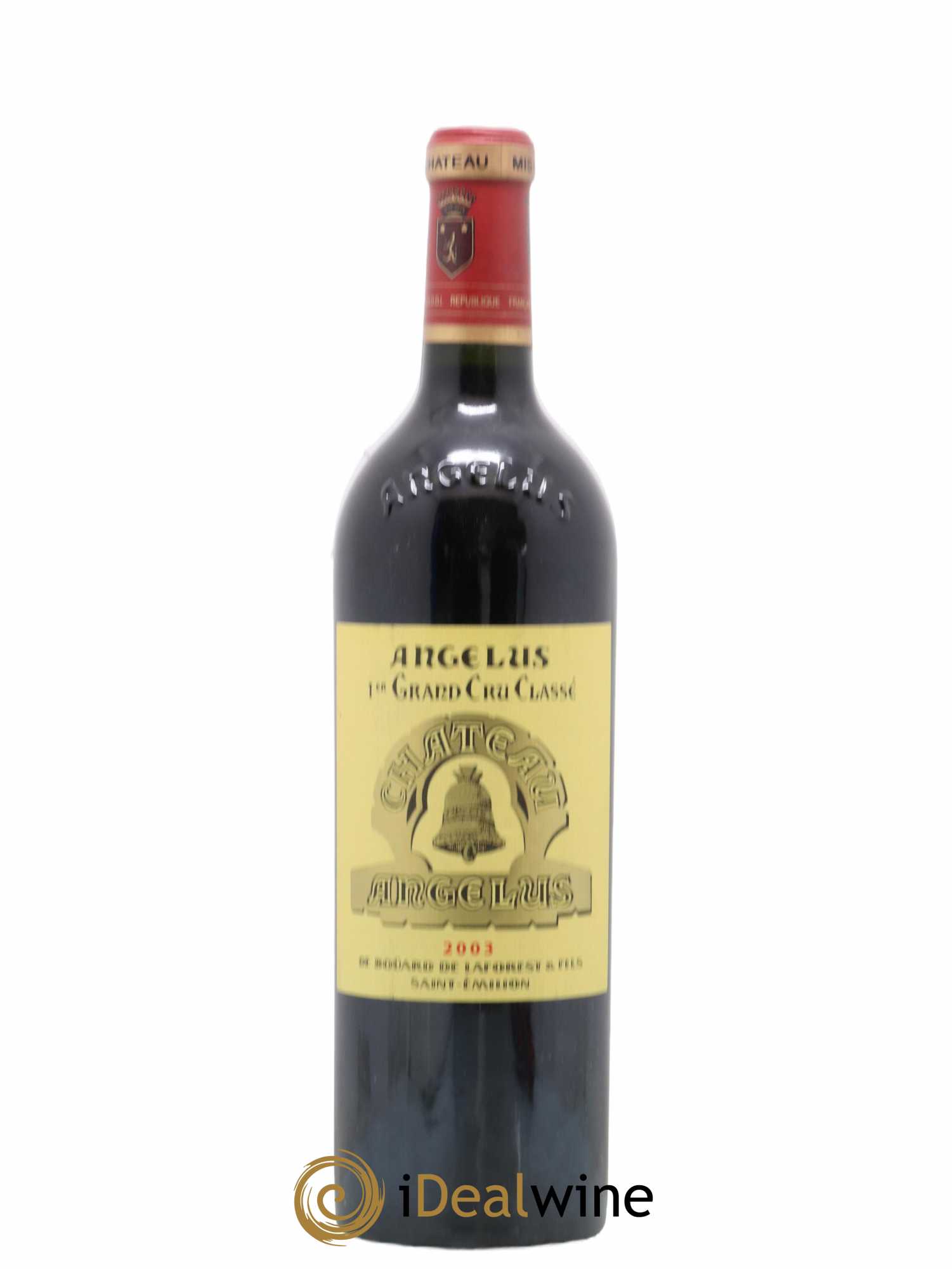 Château Angélus 1er Grand Cru Classé A 2003 - Lot de 1 bouteille - 0