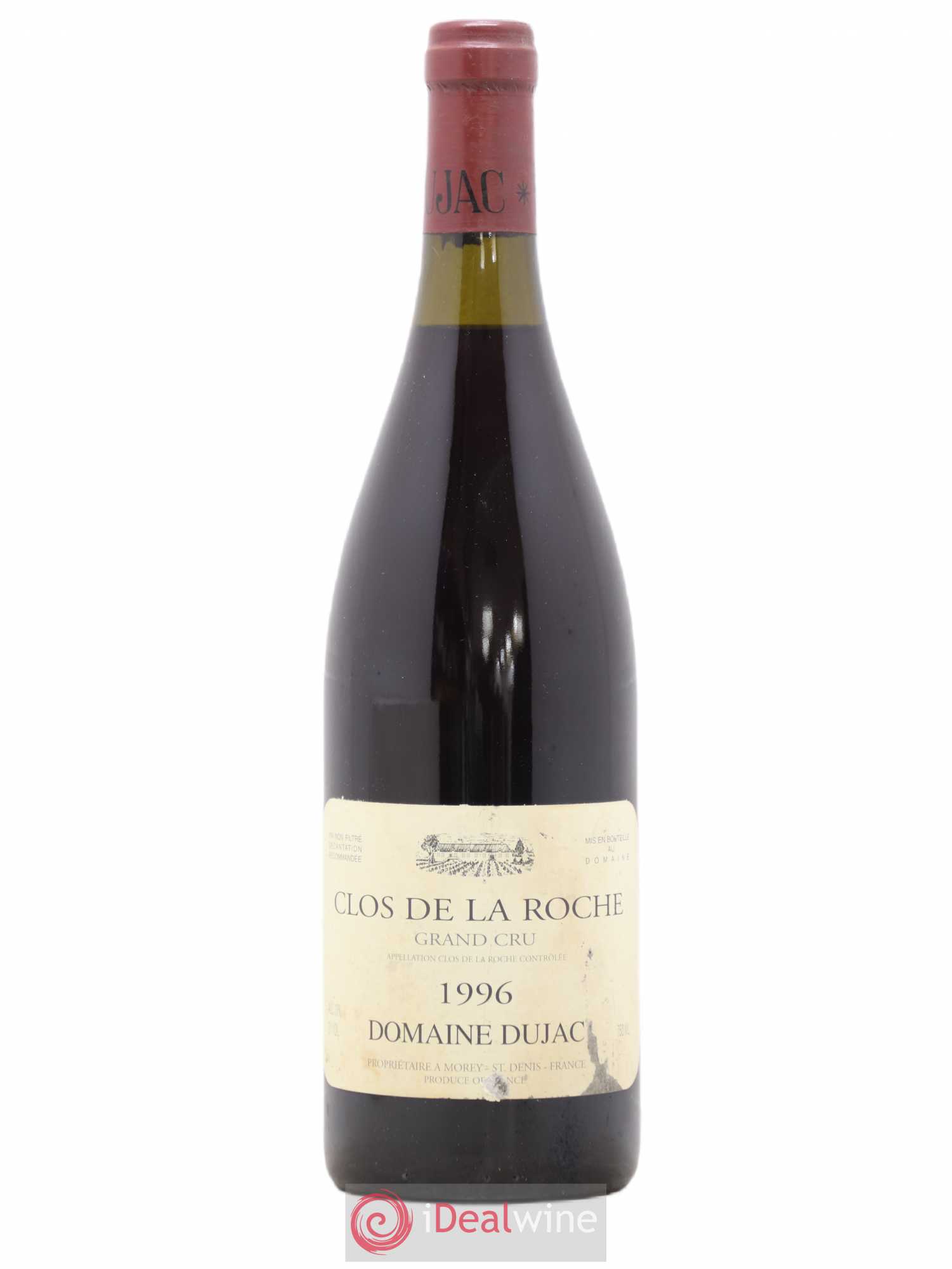 Clos de la Roche Grand Cru Dujac (Domaine) 1996 - Lot de 1 bouteille - 0