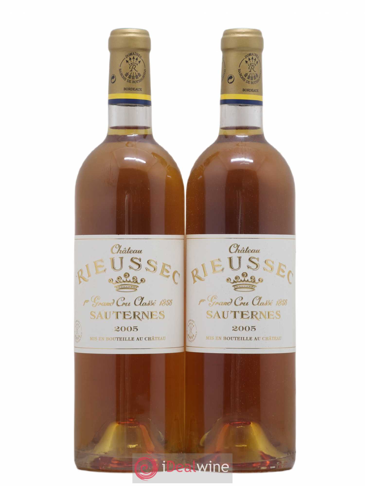 Château Rieussec 1er Grand Cru Classé 2005 - Lotto di 2 bottiglie - 0