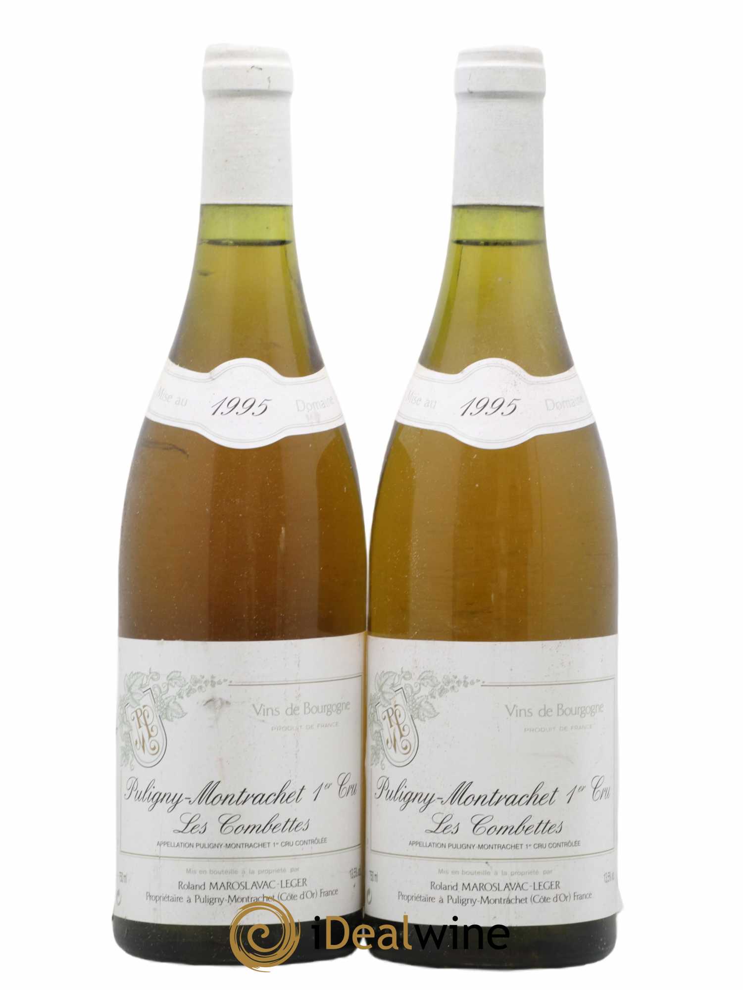Puligny-Montrachet 1er Cru Les Combettes Maroslavac 1995 - Lot de 2 bouteilles - 0