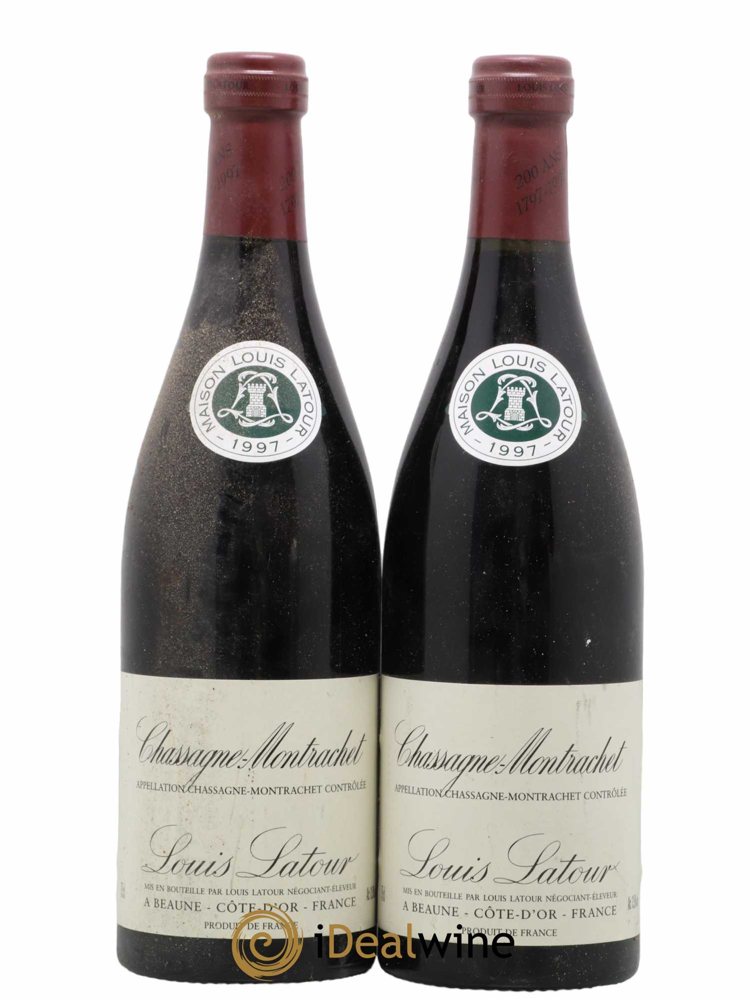 Chassagne-Montrachet Latour 1997 - Lot de 2 bouteilles - 0