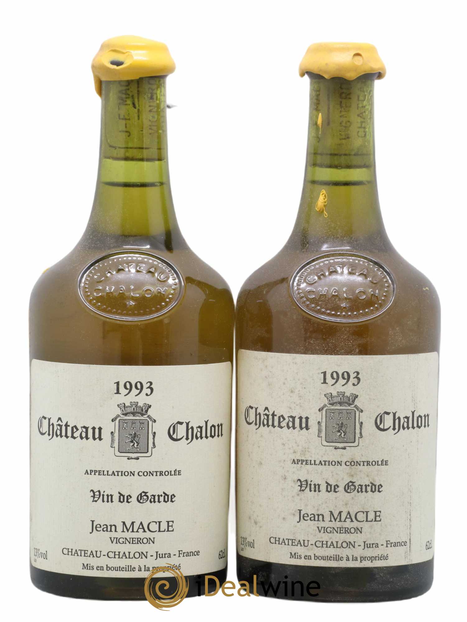 Château-Chalon Jean Macle 1993 - Lot de 2 bouteilles - 0