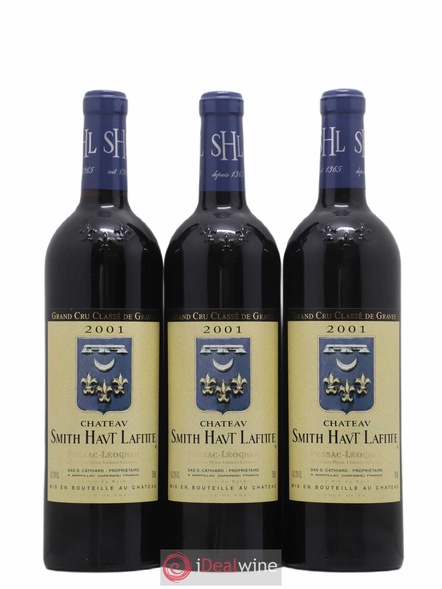 Château Smith Haut Lafitte Cru Classé de Graves (sans prix de réserve) 2001 - Lot de 6 bouteilles - 2