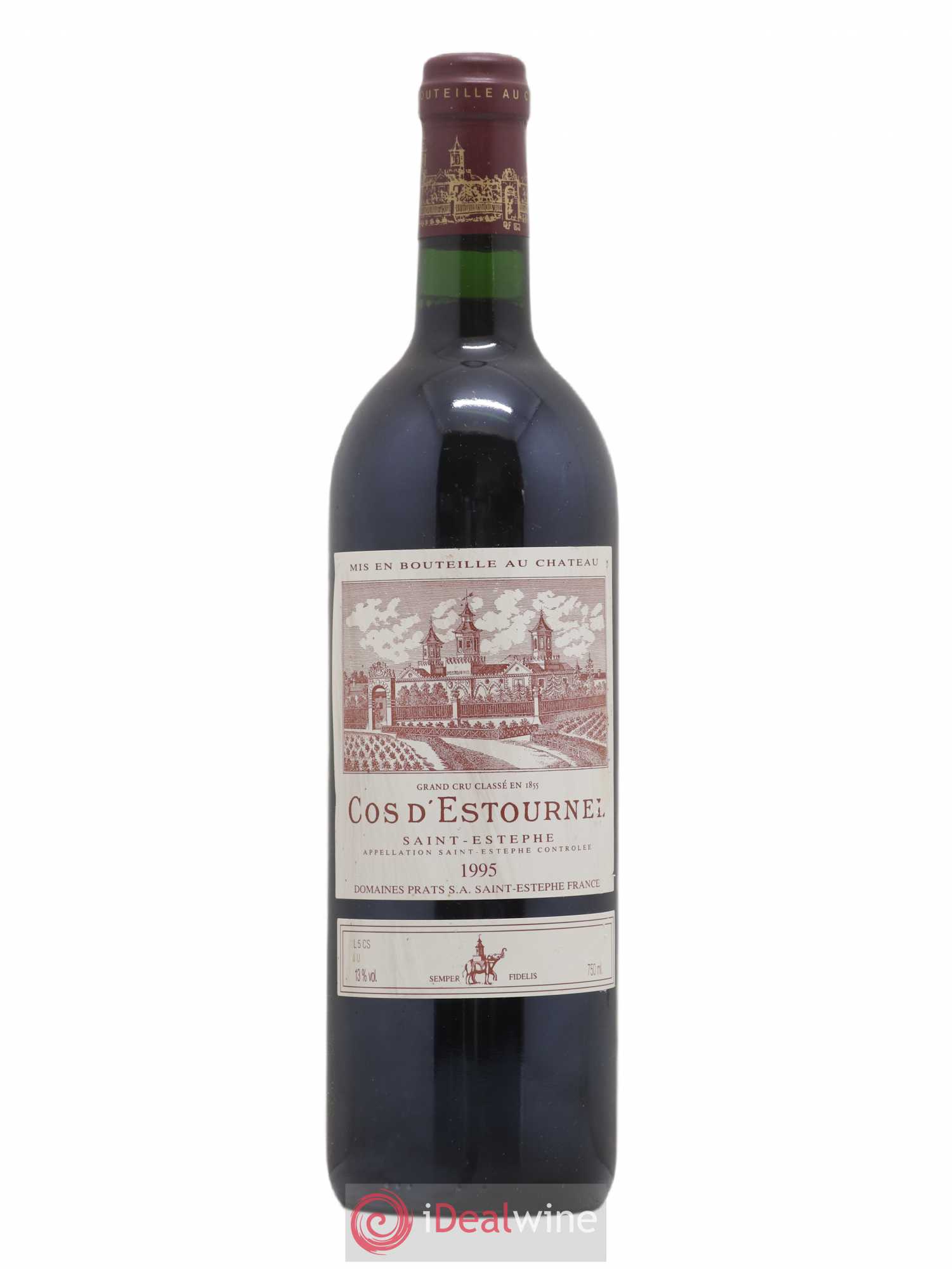 Cos d'Estournel 2ème Grand Cru Classé 1995 - Lot de 1 bouteille - 0