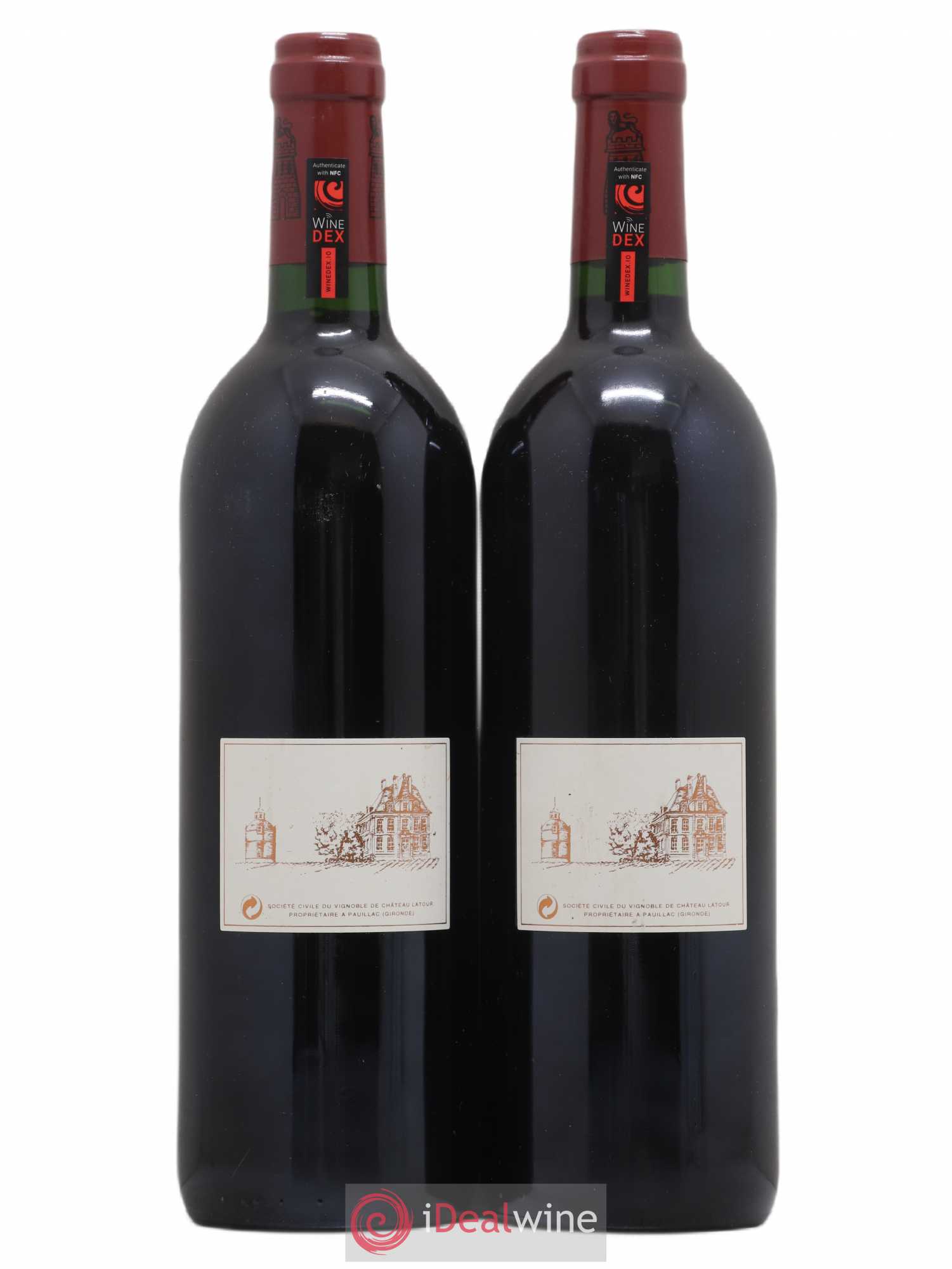 Château Latour 1er Grand Cru Classé 1995 - Lot de 2 bouteilles - 1