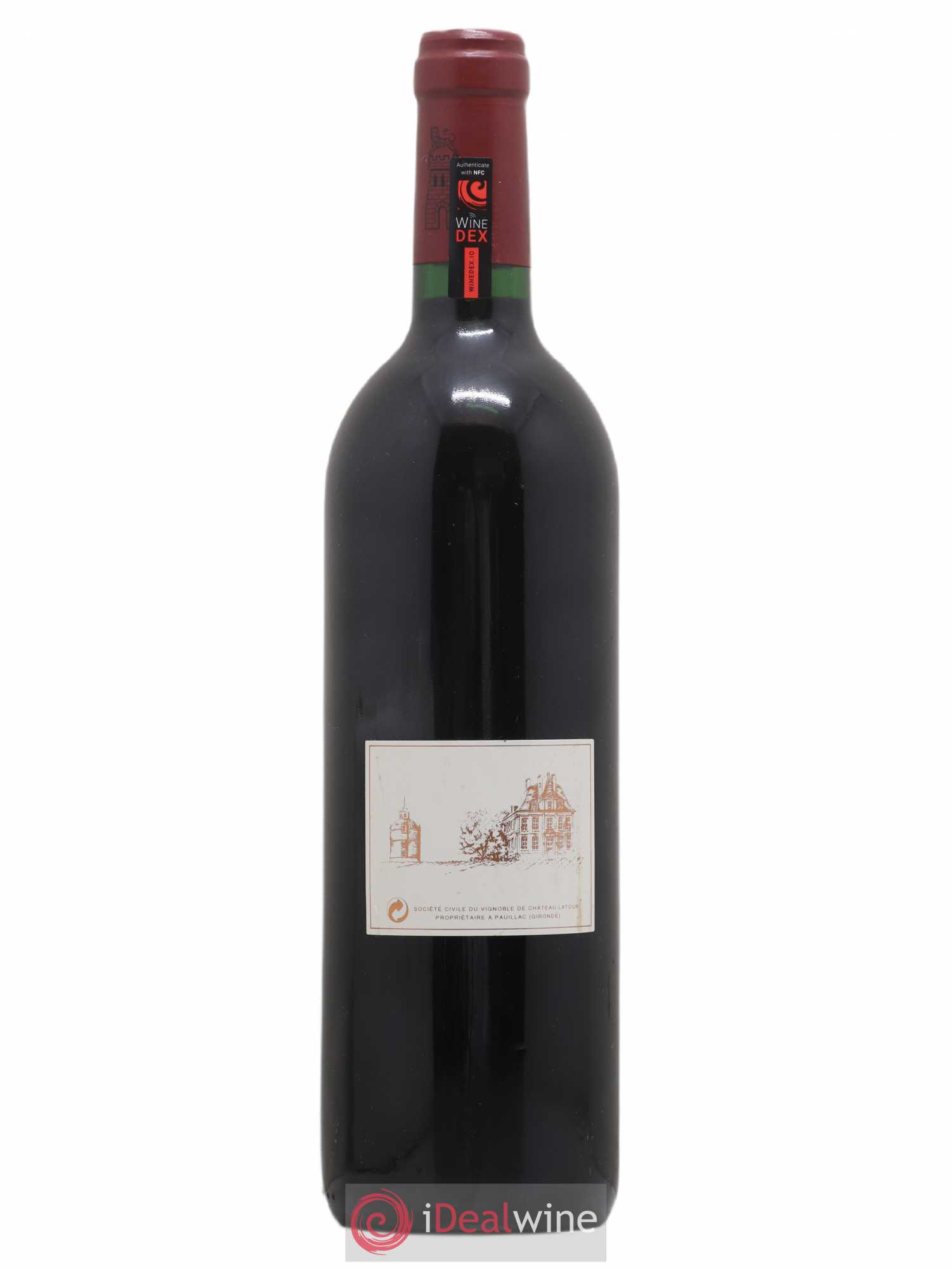 Château Latour 1er Grand Cru Classé 1996 - Lot de 1 bouteille - 1