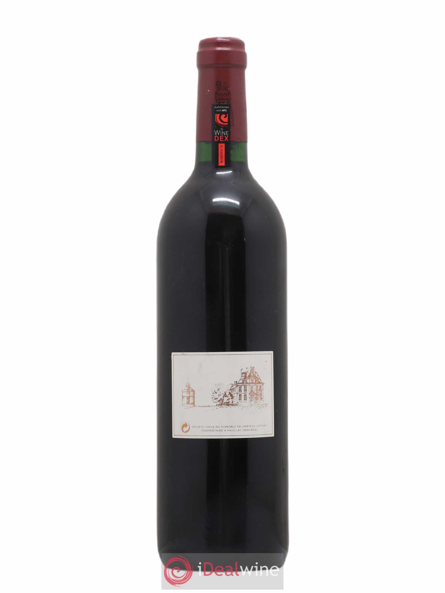 Château Latour 1er Grand Cru Classé 1996 - Lot de 1 bouteille - 1