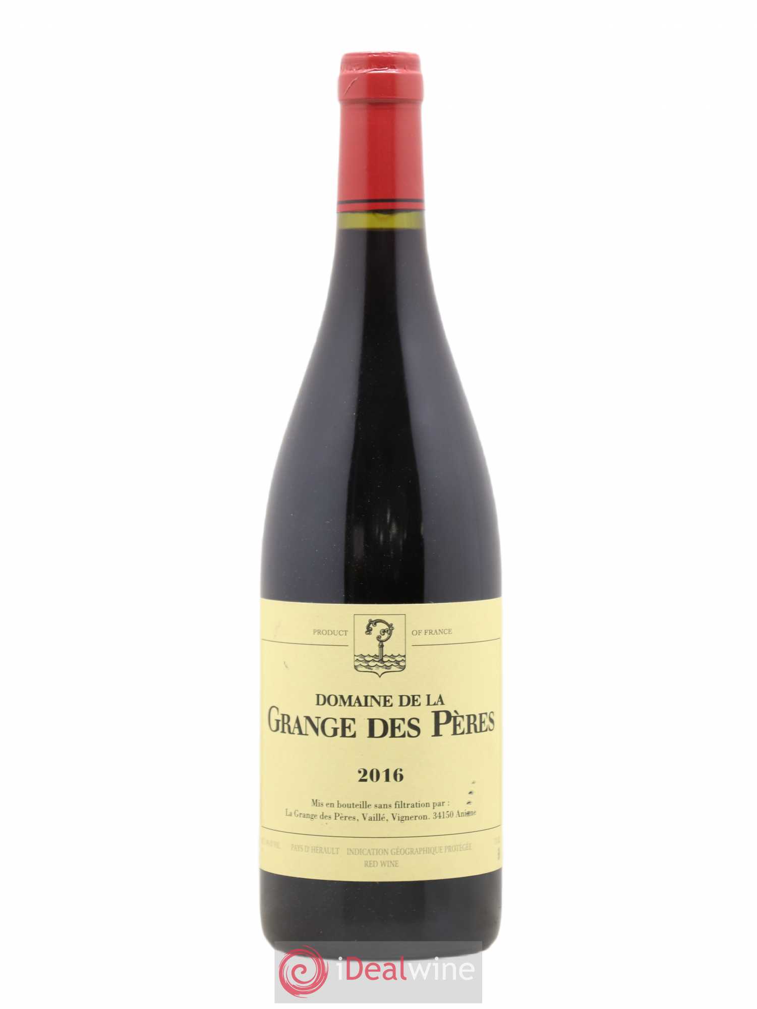 Pays d'Hérault Grange des Pères Laurent Vaillé 2016 - Lot de 1 bouteille - 0
