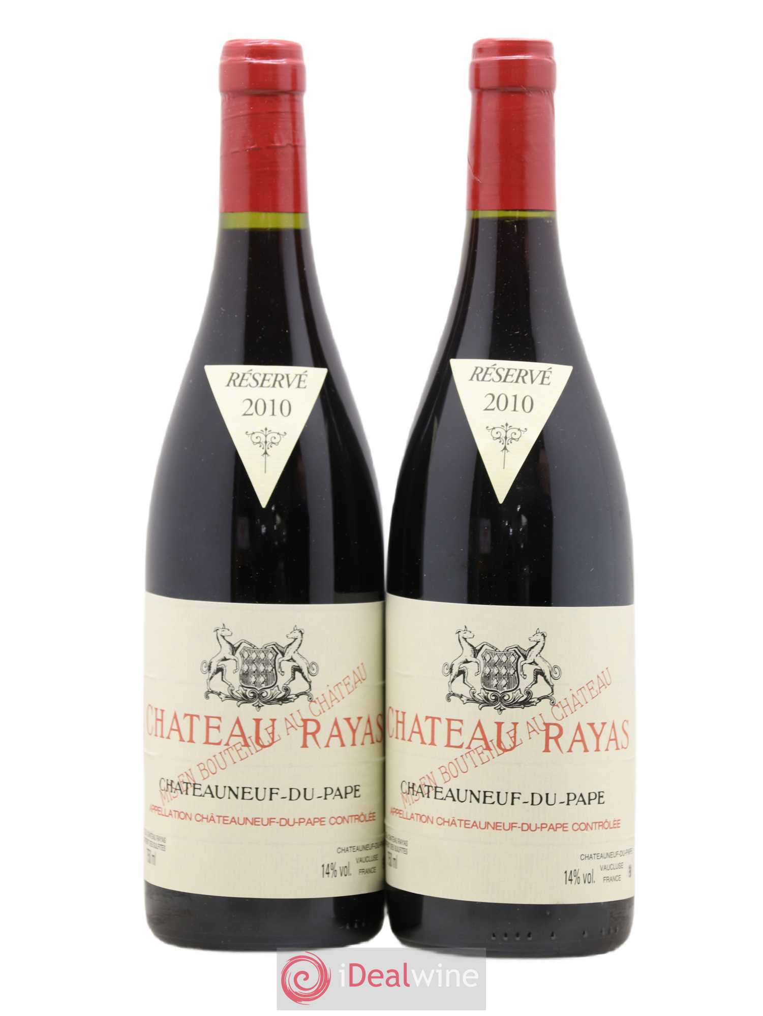 Châteauneuf-du-Pape Château Rayas Emmanuel Reynaud 2010 - Lot de 2 bouteilles - 0