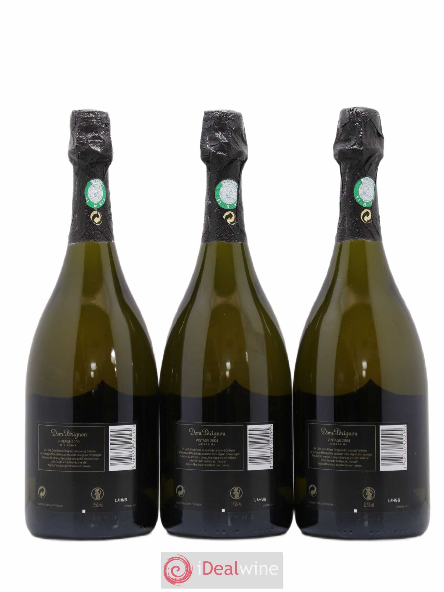 Brut Dom Pérignon 2004 - Lot de 3 bouteilles - 1