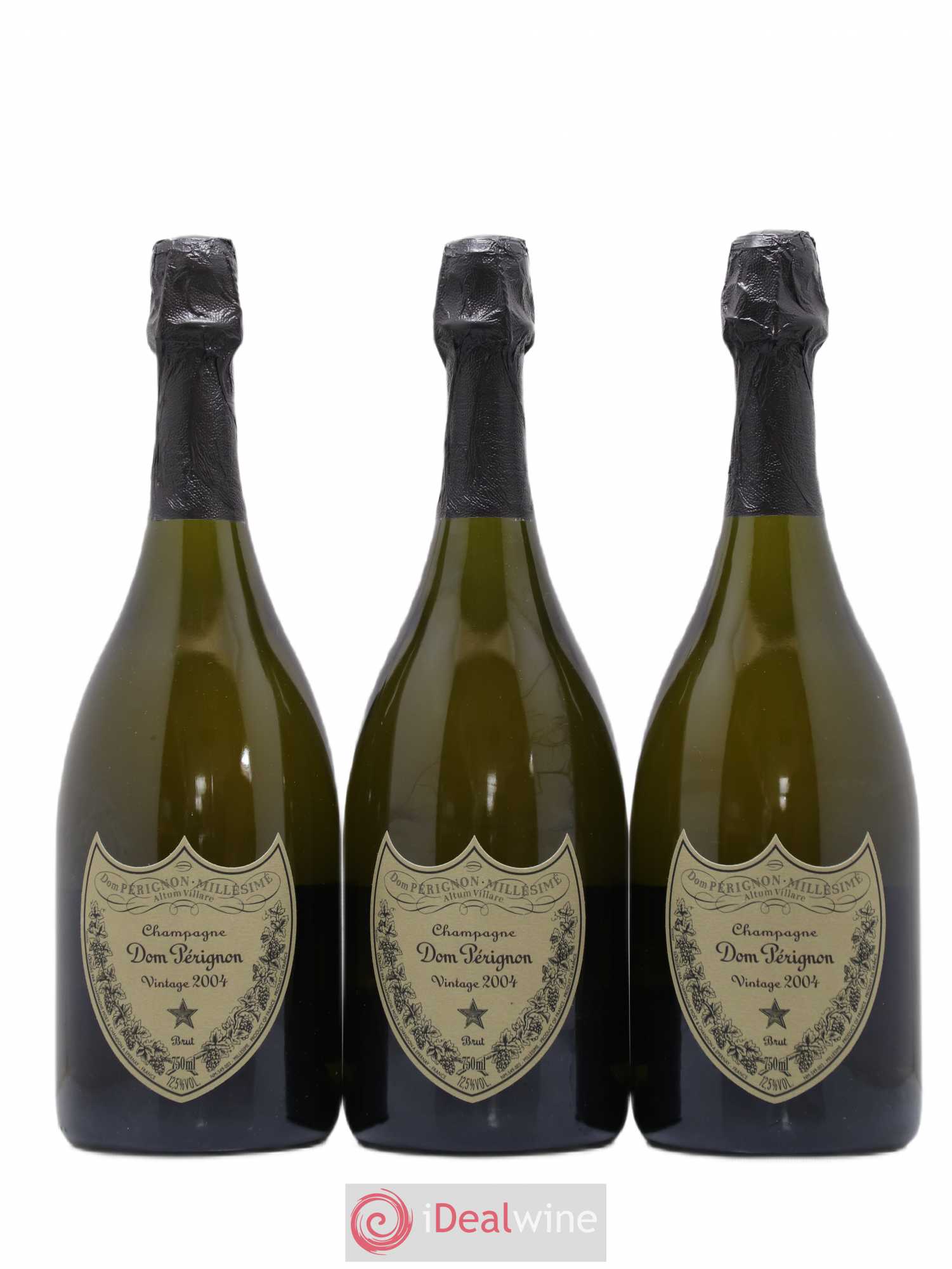 Brut Dom Pérignon 2004 - Lot de 3 bouteilles - 0
