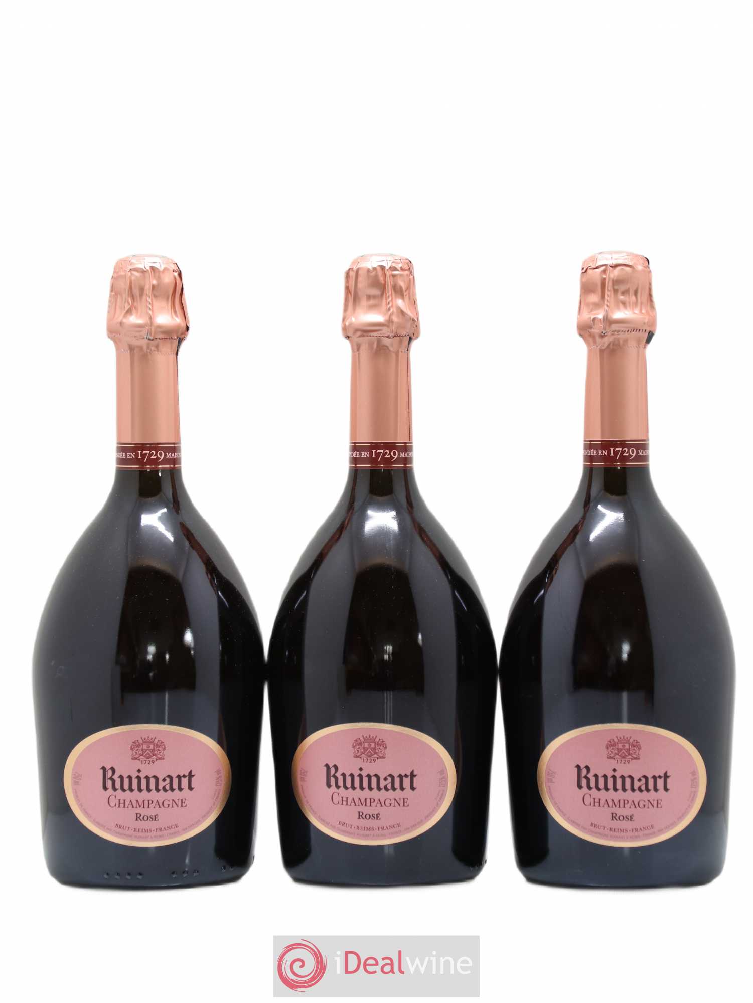 Brut Rosé Ruinart - Lot de 3 bouteilles - 0