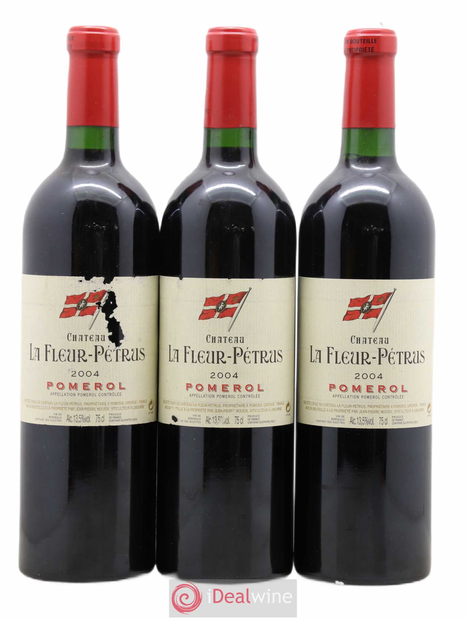Château la Fleur Petrus 2004 - Lot de 3 bouteilles - 0