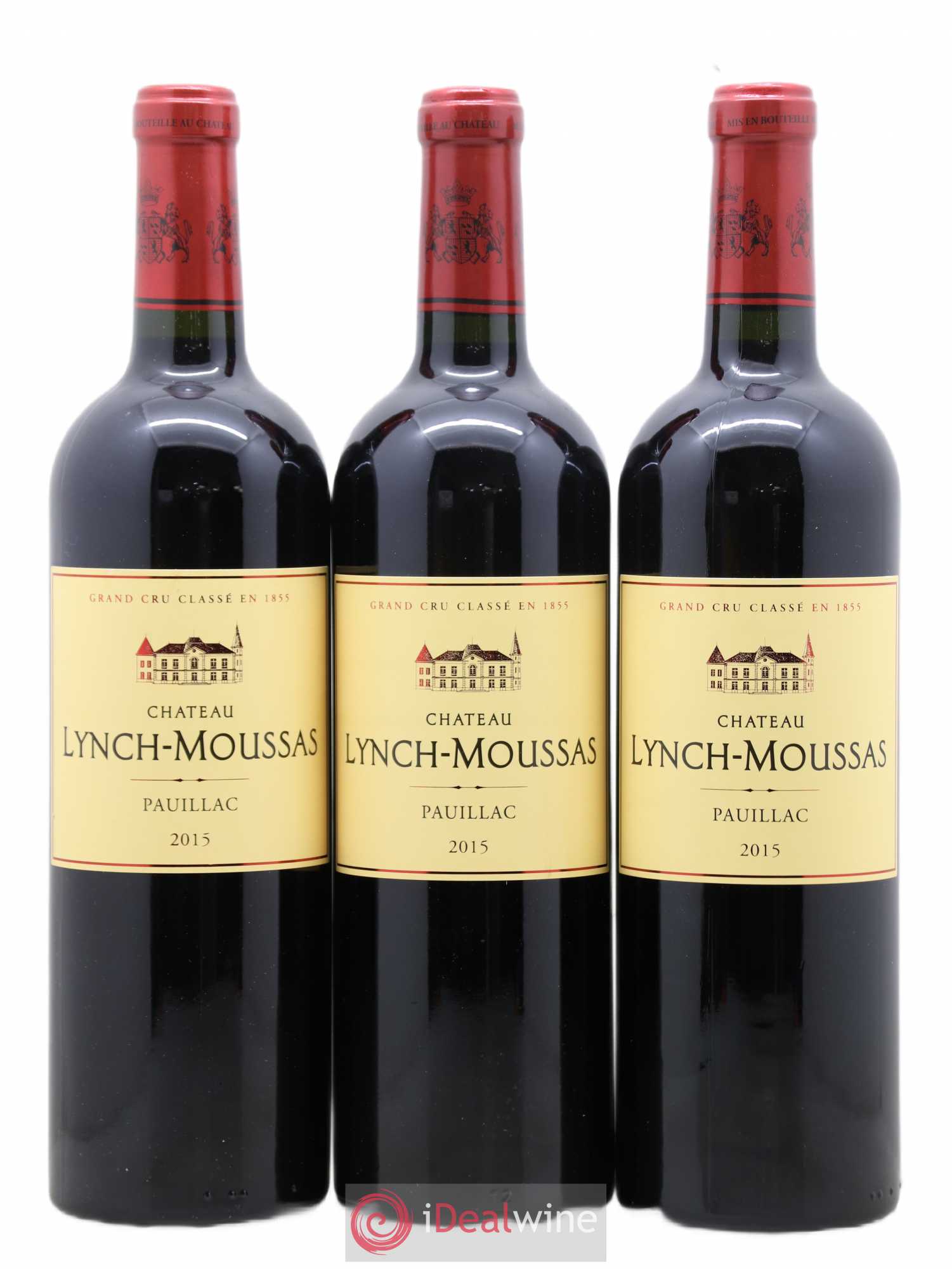 Château Lynch Moussas 5ème Grand Cru Classé 2015 - Lot de 6 bouteilles - 1
