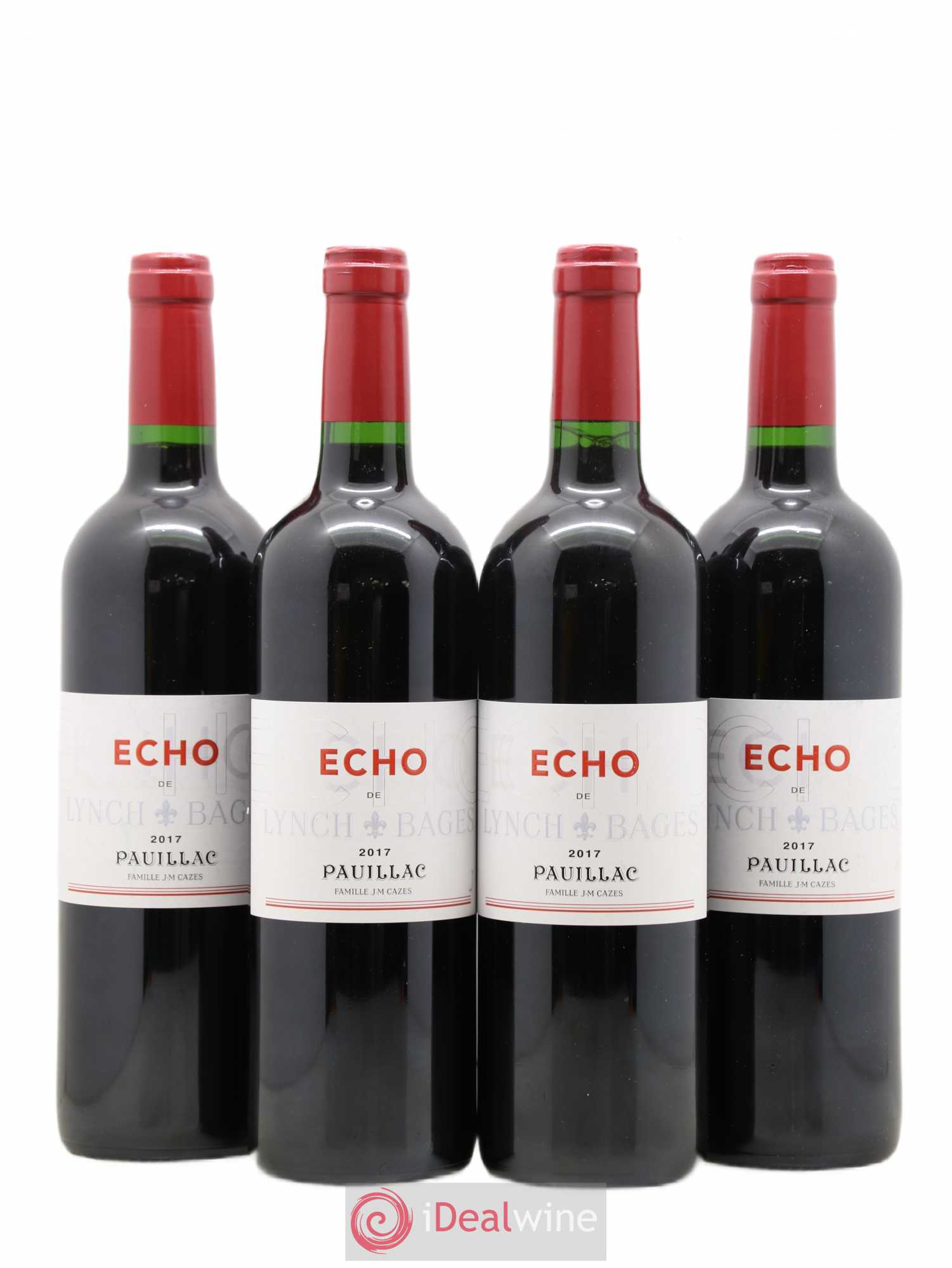 Echo de Lynch Bages Second Vin 2017 - Lot de 4 bouteilles - 0
