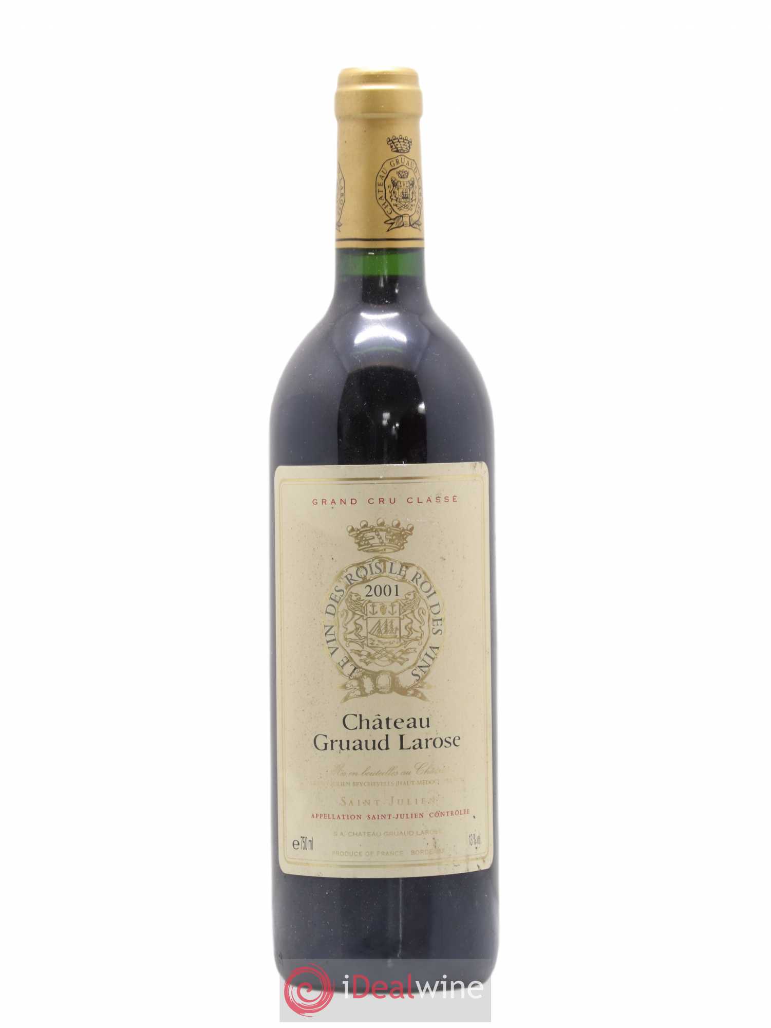 Château Gruaud Larose 2ème Grand Cru Classé 2001 - Lot de 1 bouteille - 0