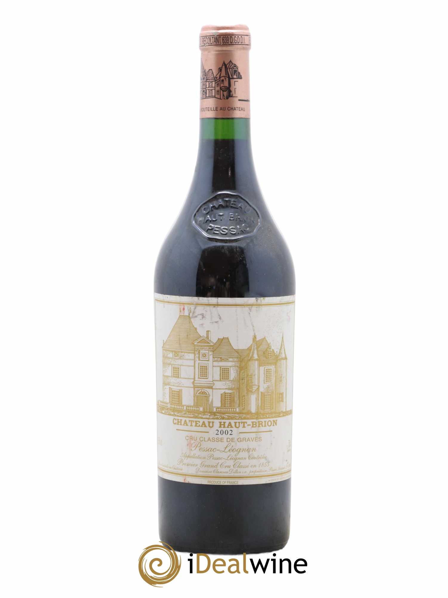 Château Haut Brion 1er Grand Cru Classé 2002 - Lot of 1 bottle - 0