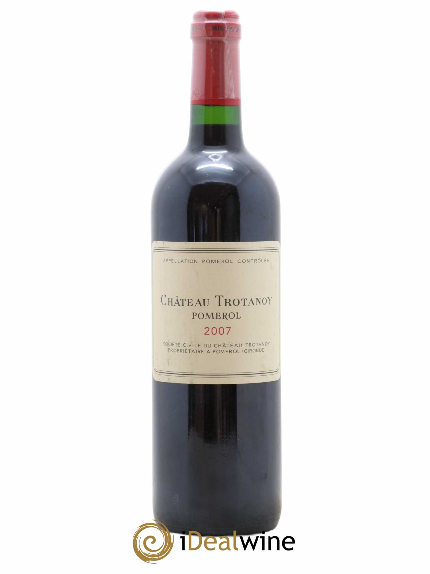 Château Trotanoy 2007 - Lot de 1 bouteille - 0