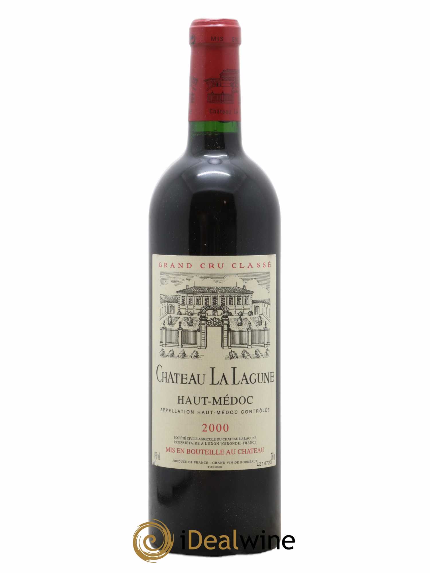 Château la Lagune 3ème Grand Cru Classé 2000 - Lot de 1 bouteille - 0
