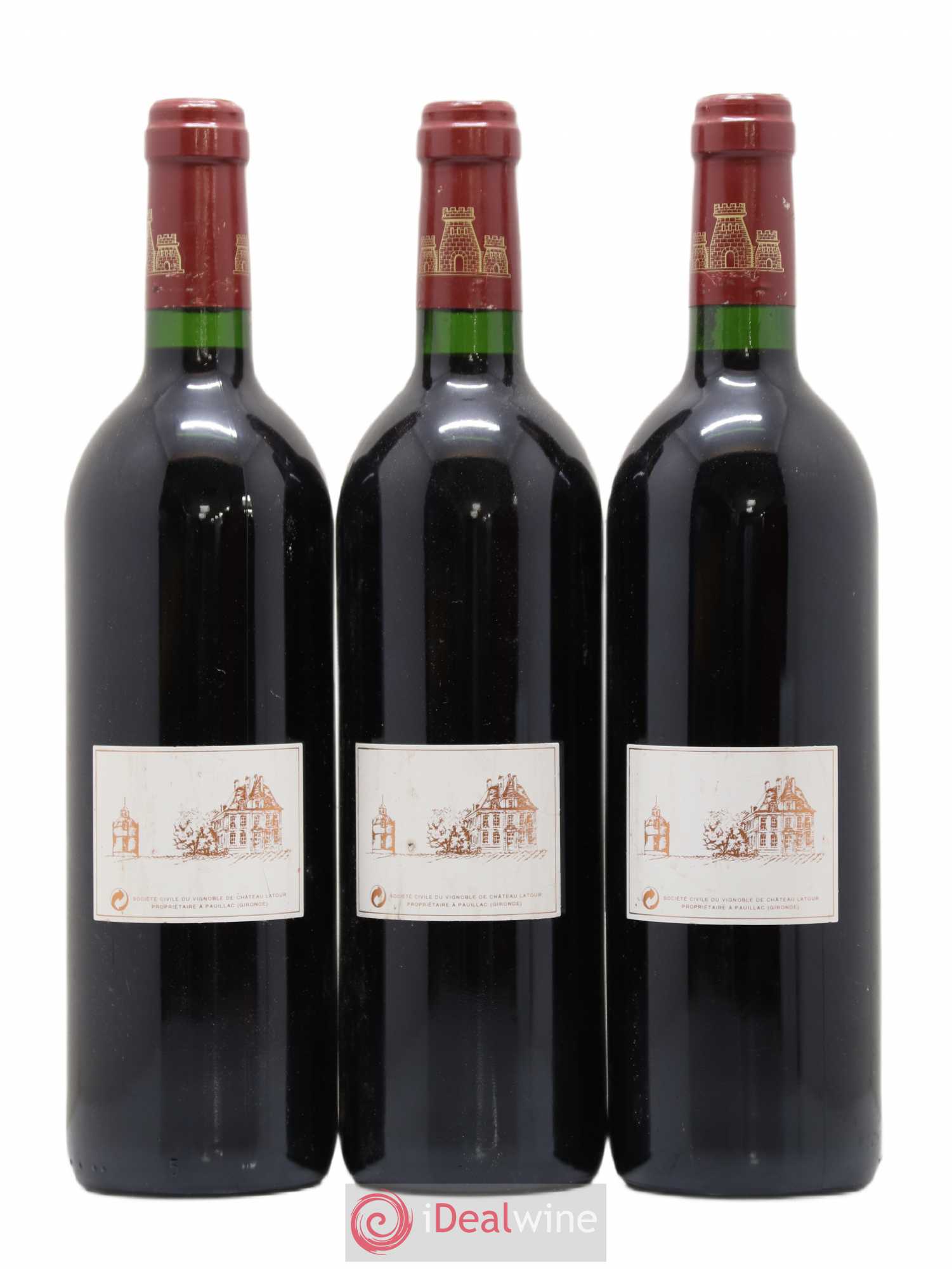 Les Forts de Latour Second Vin 1998 - Lot of 3 bottles - 1